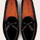 Tassel loafers van suède | Zwart