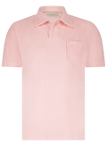 Terry polo van badstof | ROZE