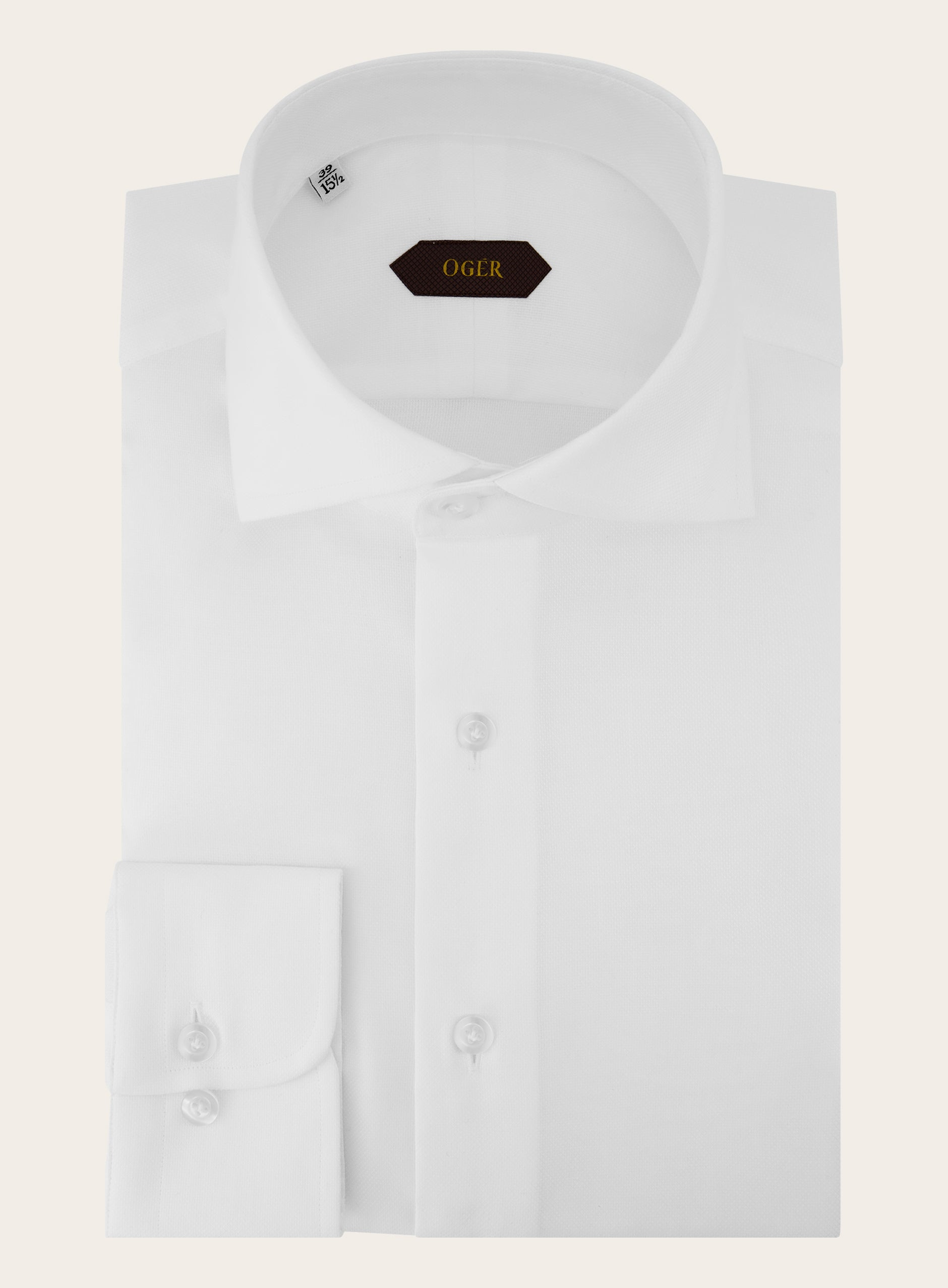 Royal Oxford shirt van katoen | Wit