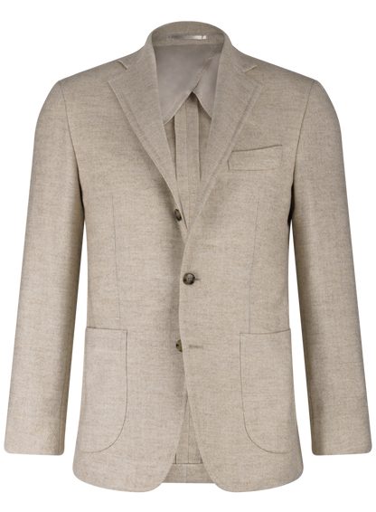 Jasje van merinowol en alpacawol | Beige