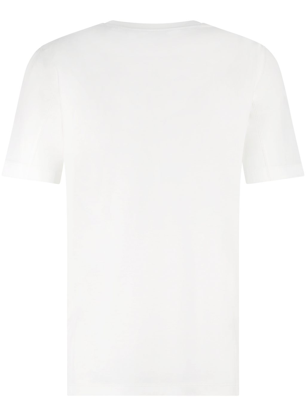T-shirt van katoen | Wit