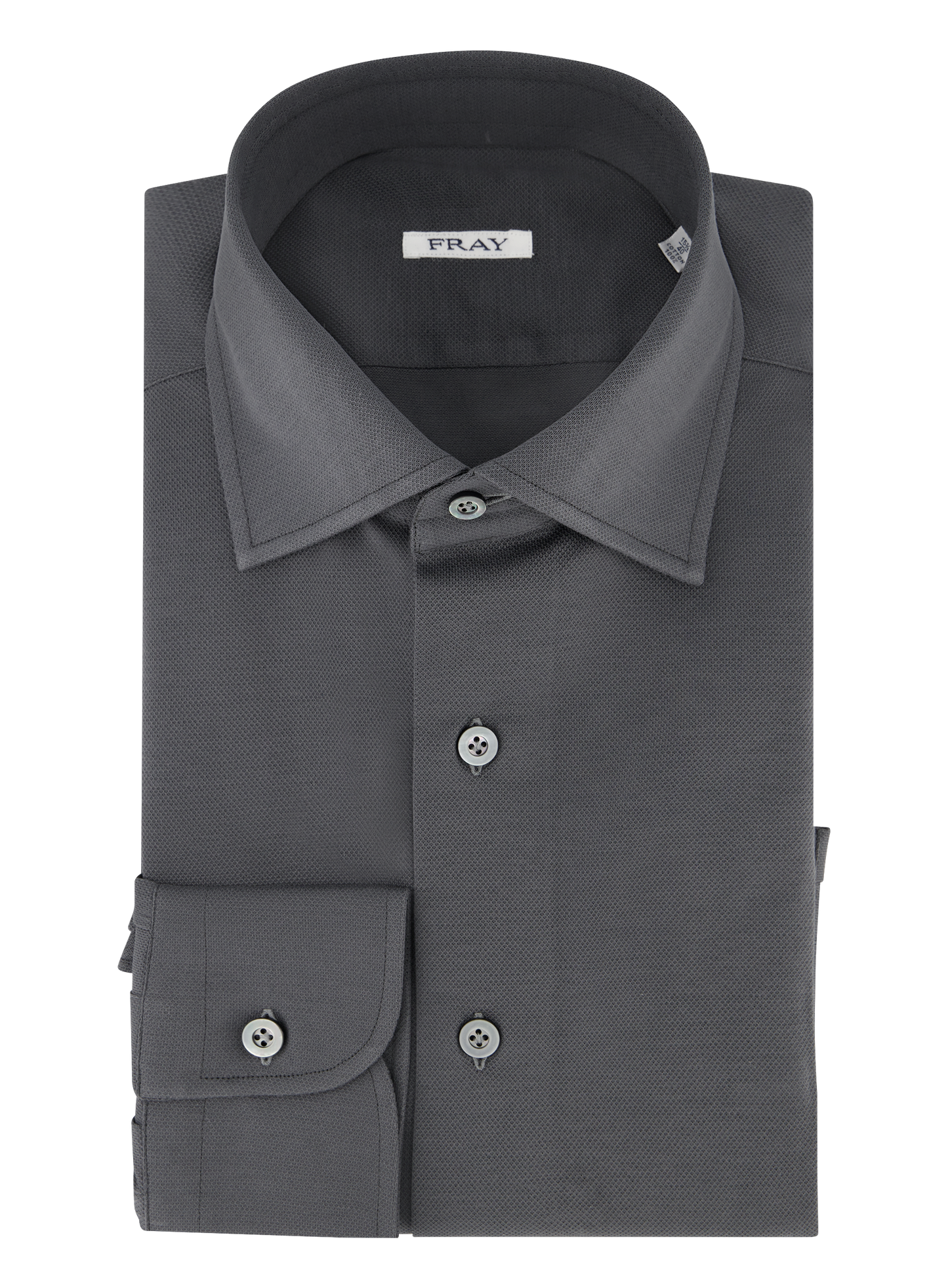 Gabriel shirt van katoen | Grijs