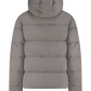 Gewatteerde donsjas met capuchon | TAUPE