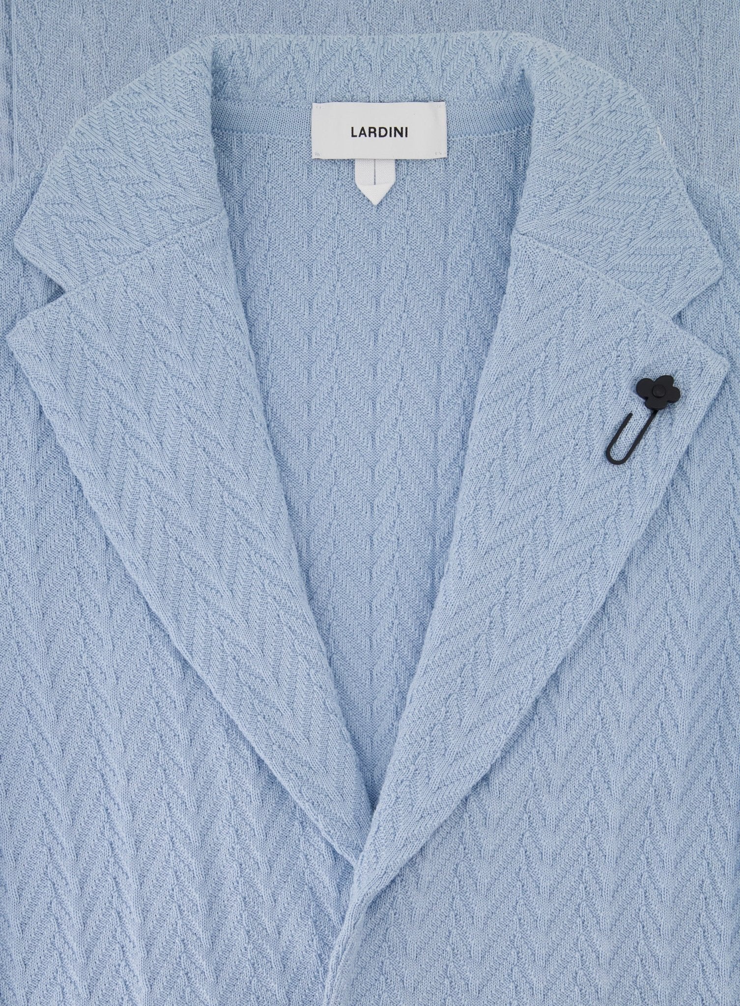 Knitted jasje van katoen | L.Blauw