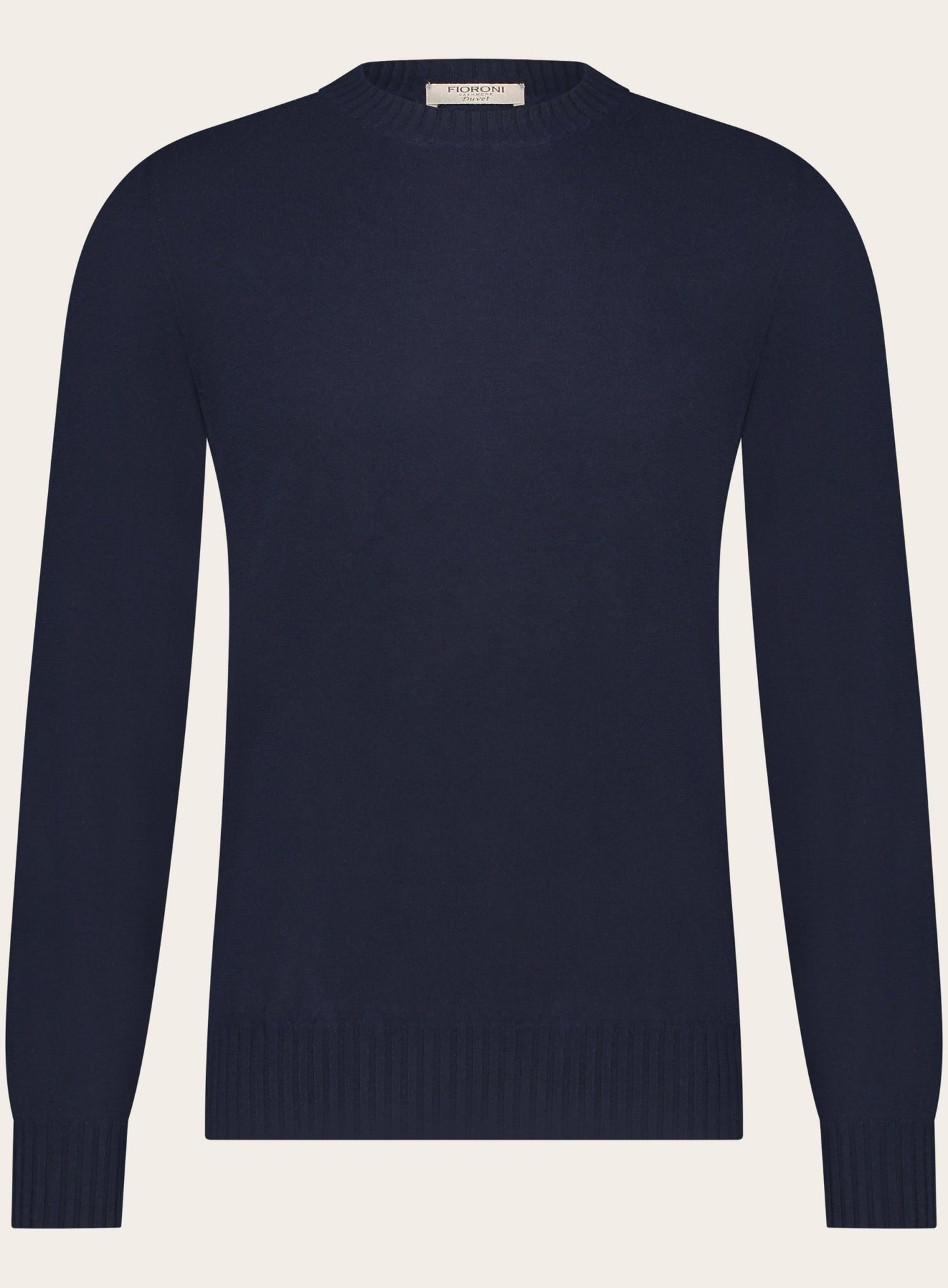 Crewneck van cashmere duvet | BLUE NAVY