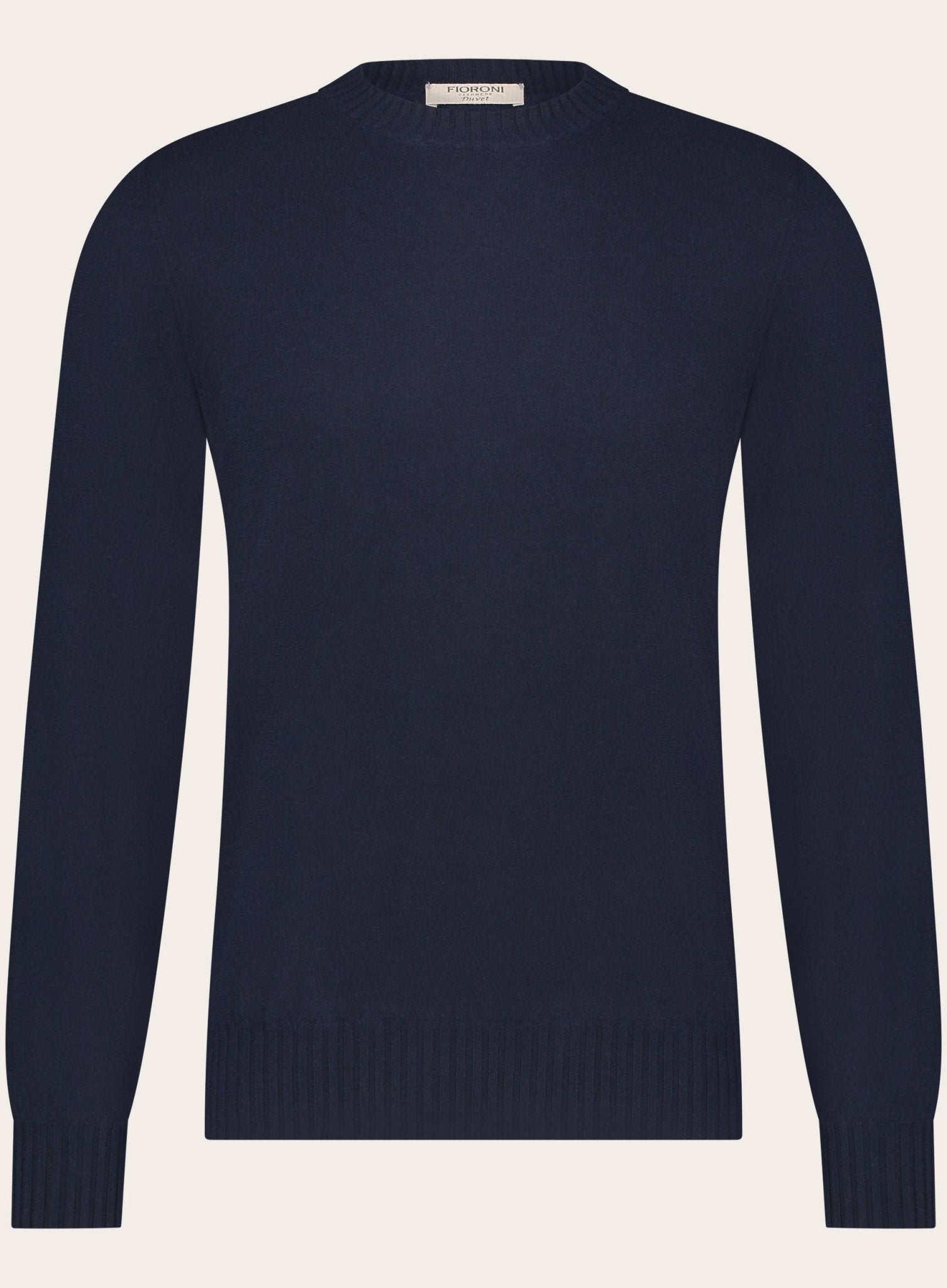 Crewneck van cashmere duvet | BLUE NAVY