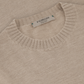 Crewneck met lange mouwen van cashmere | FULL_WIDTH | TAUPE