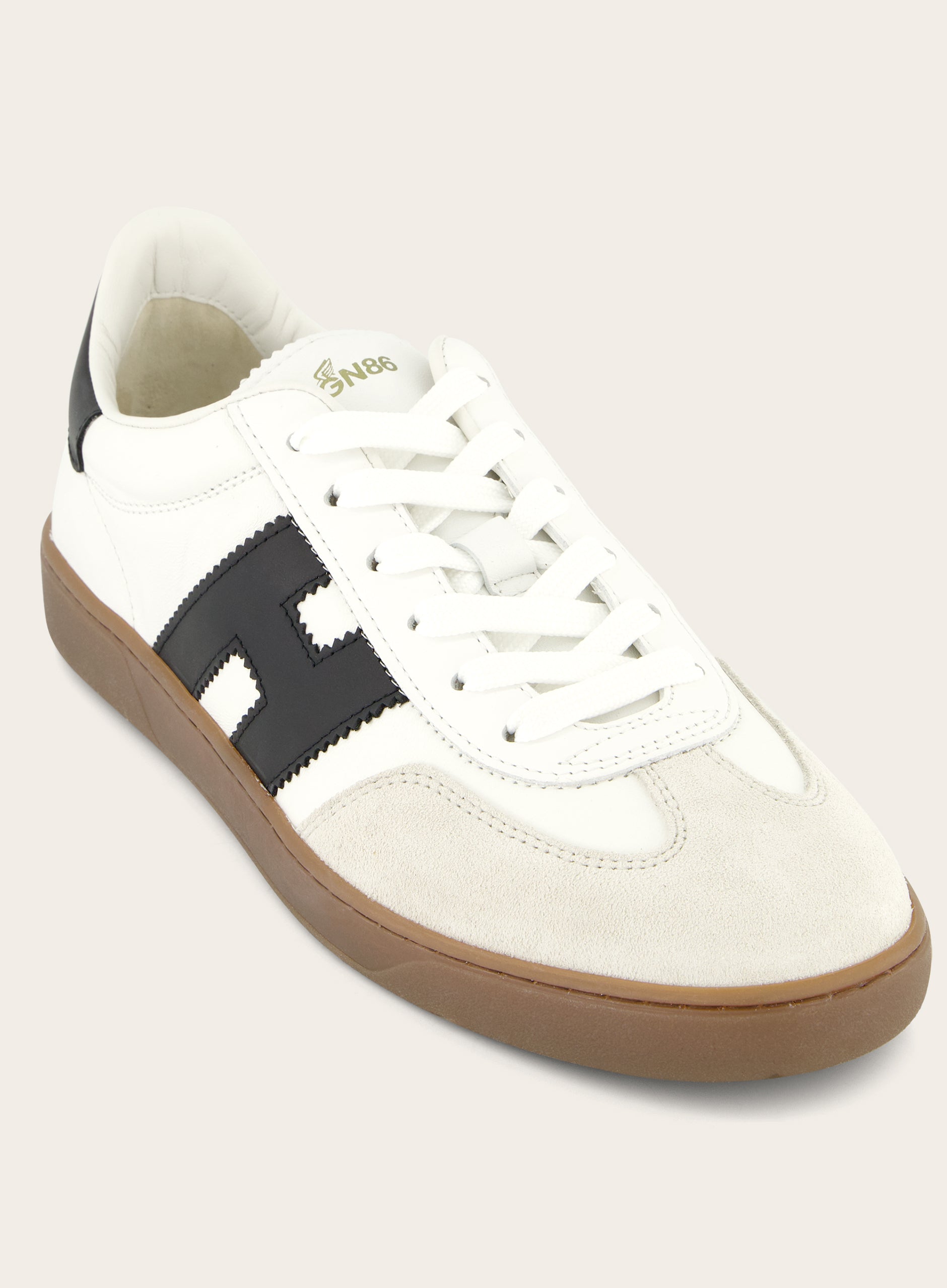 Cool sneakers van leer | Wit