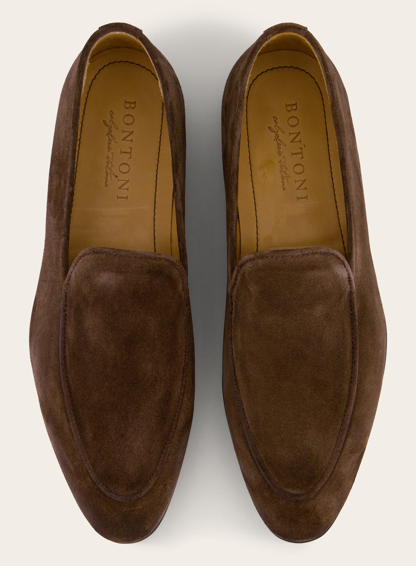 Antonino loafers van suède | TAUPE