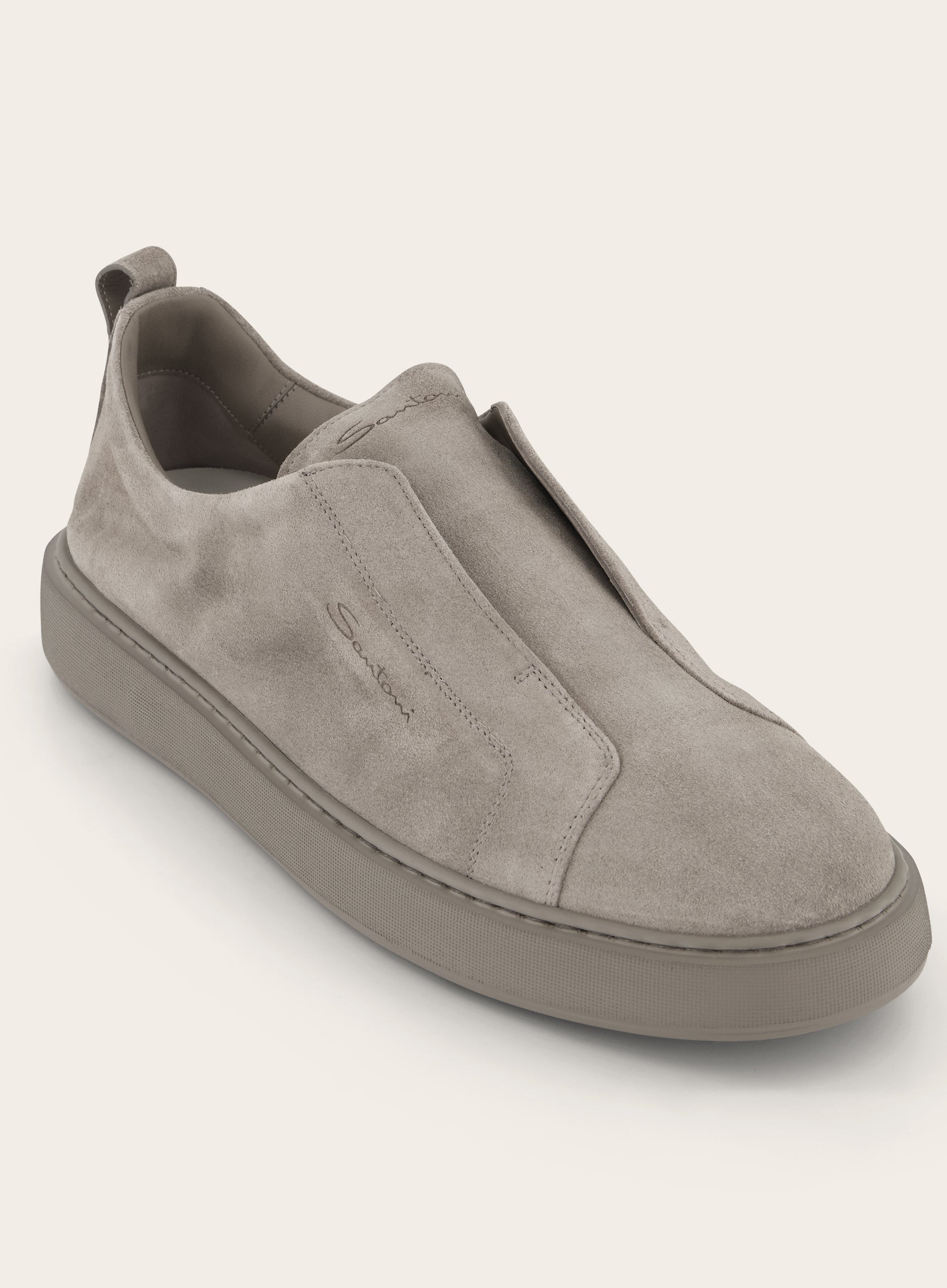 Victory sneakers van suède | TAUPE