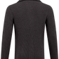 Knitted cardigan van scheerwol | TAUPE
