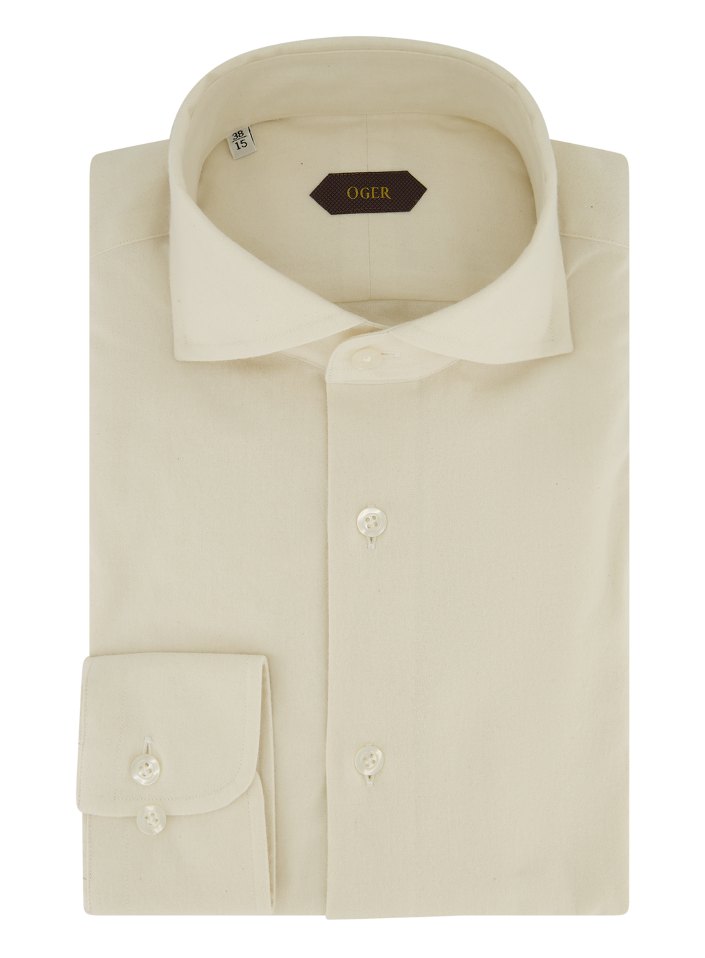 Shirt van katoen | Beige