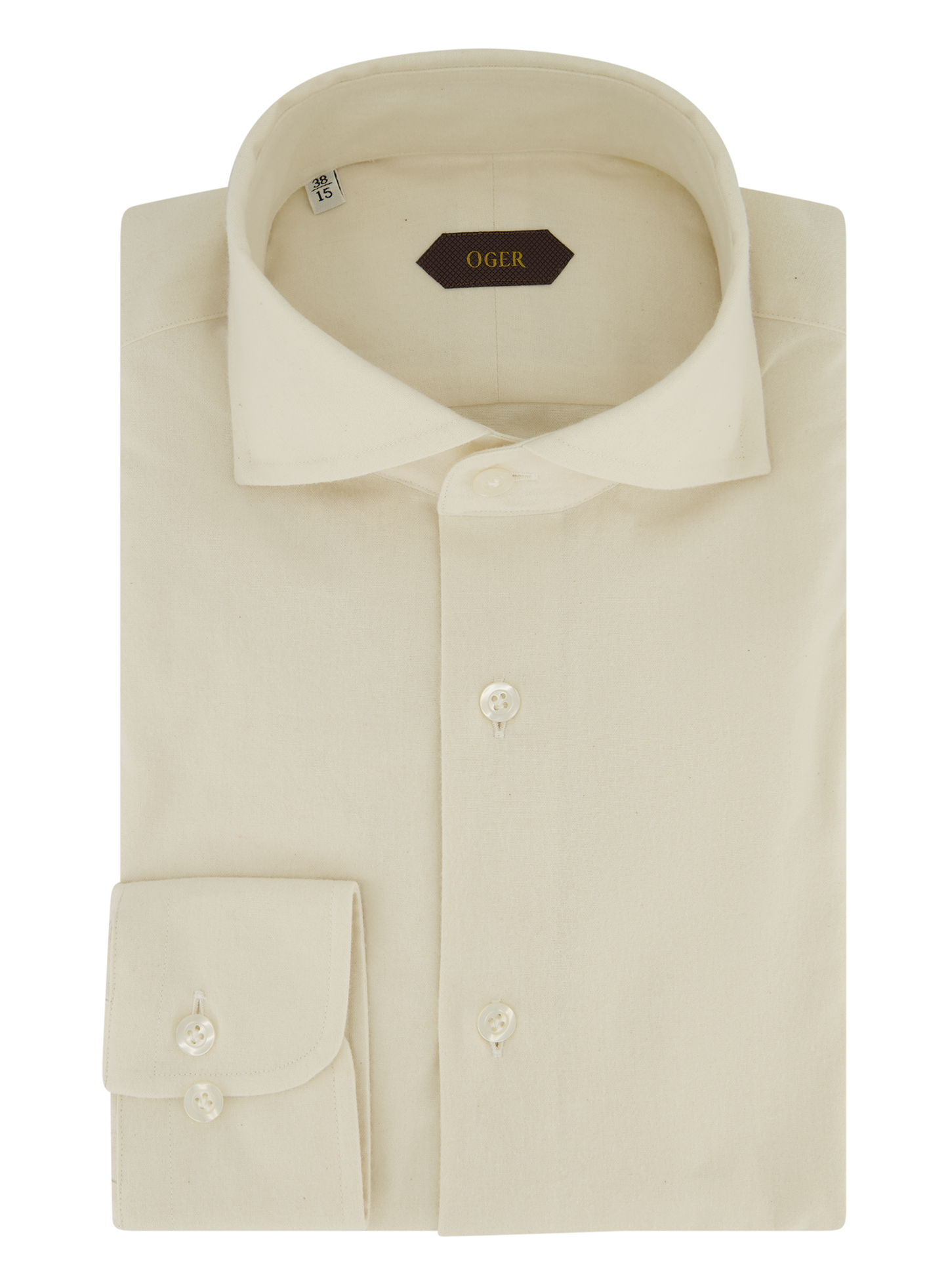 Shirt van katoen | Beige