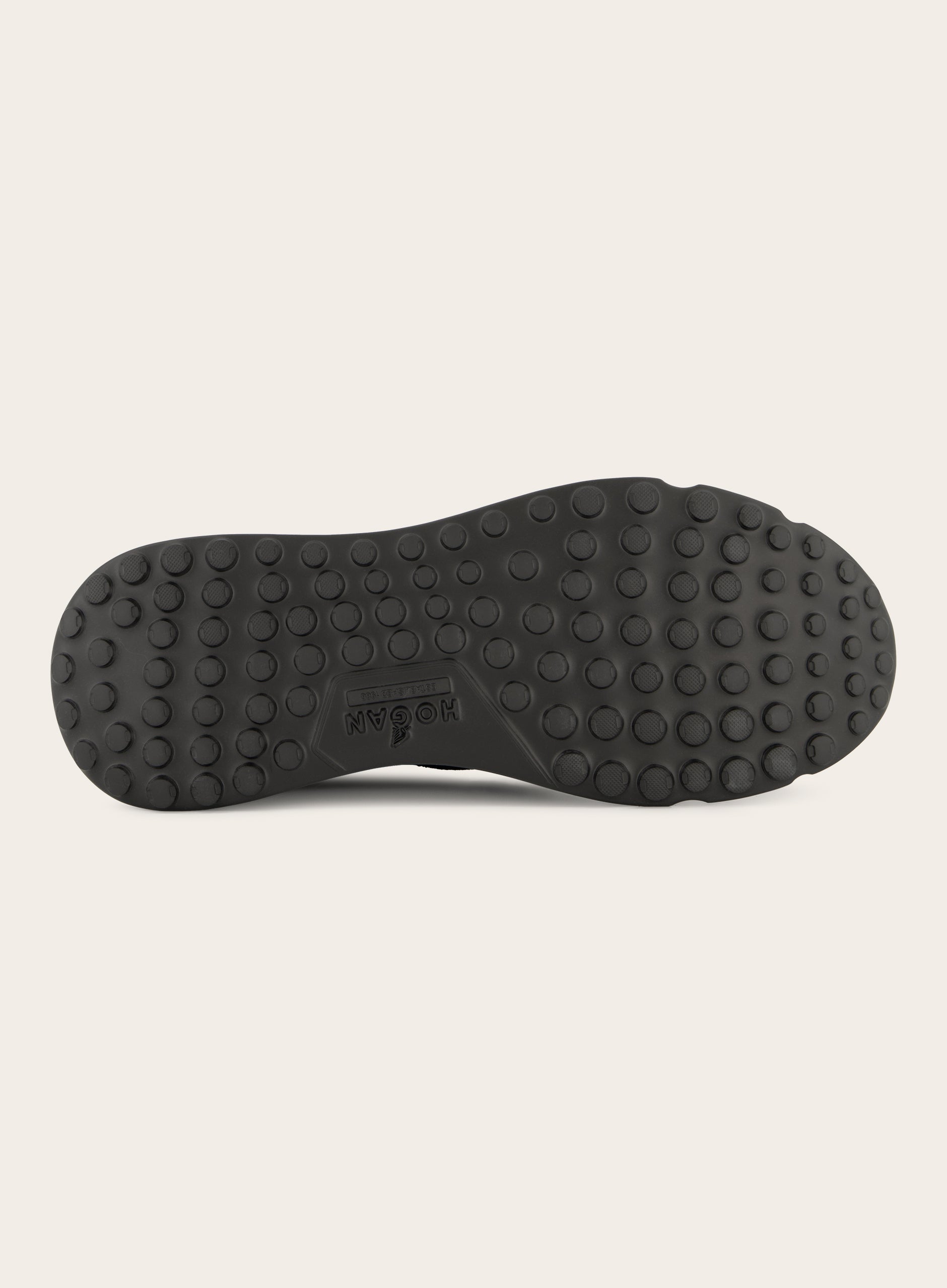 Sneakers van leer | Zwart