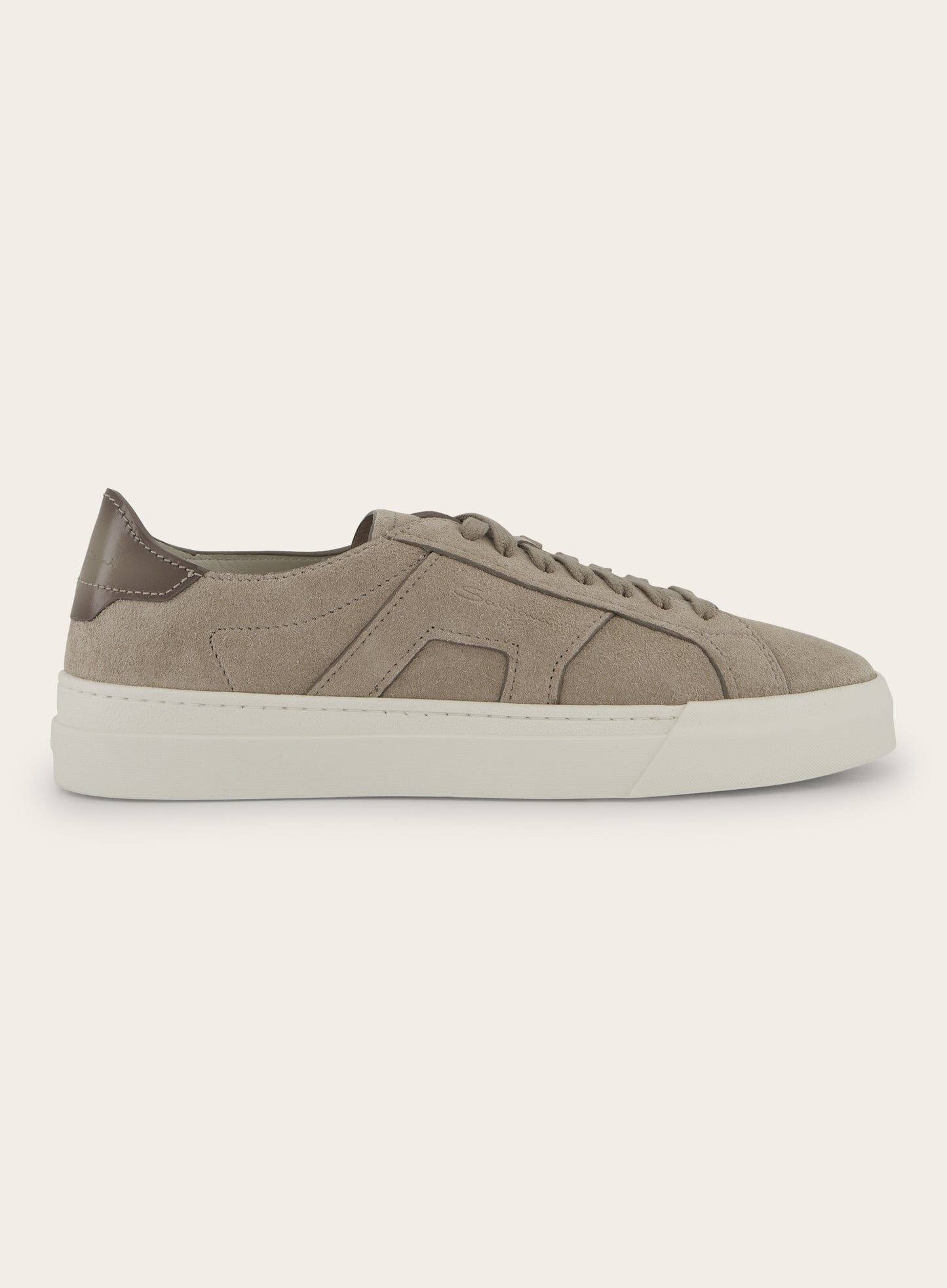 Sneakers van suède | TAUPE