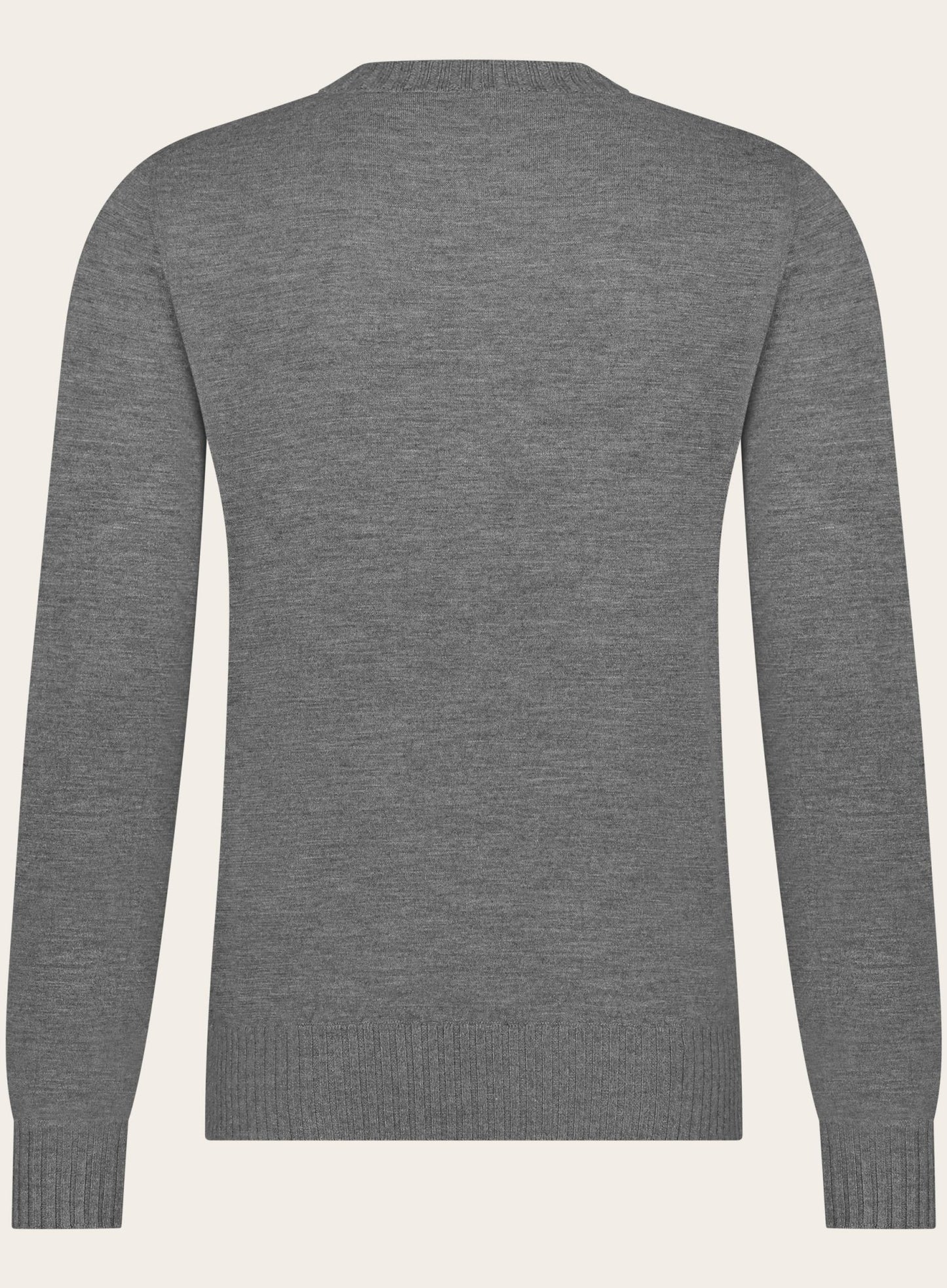 Crewneck van cashmere duvet | Grijs