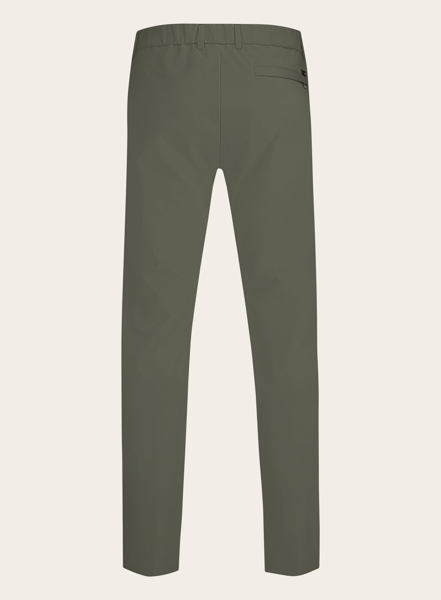 Pantalon met stretch | Groen