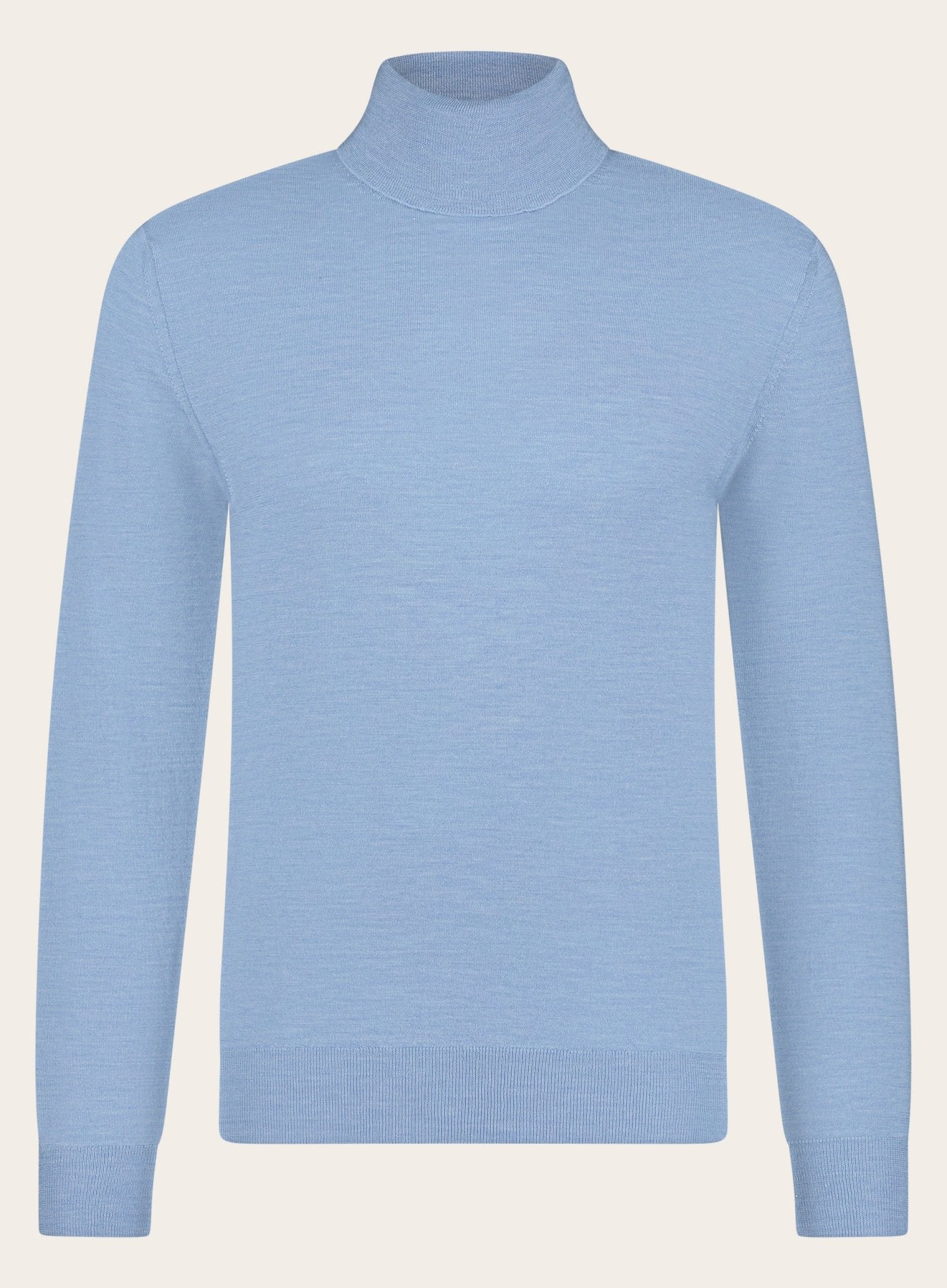 Derby coltrui van cashmere en zijde | L.Blauw