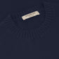 Crewneck van cashmere duvet | BLUE NAVY