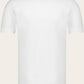 Slim-fit linnen T-shirt | Wit