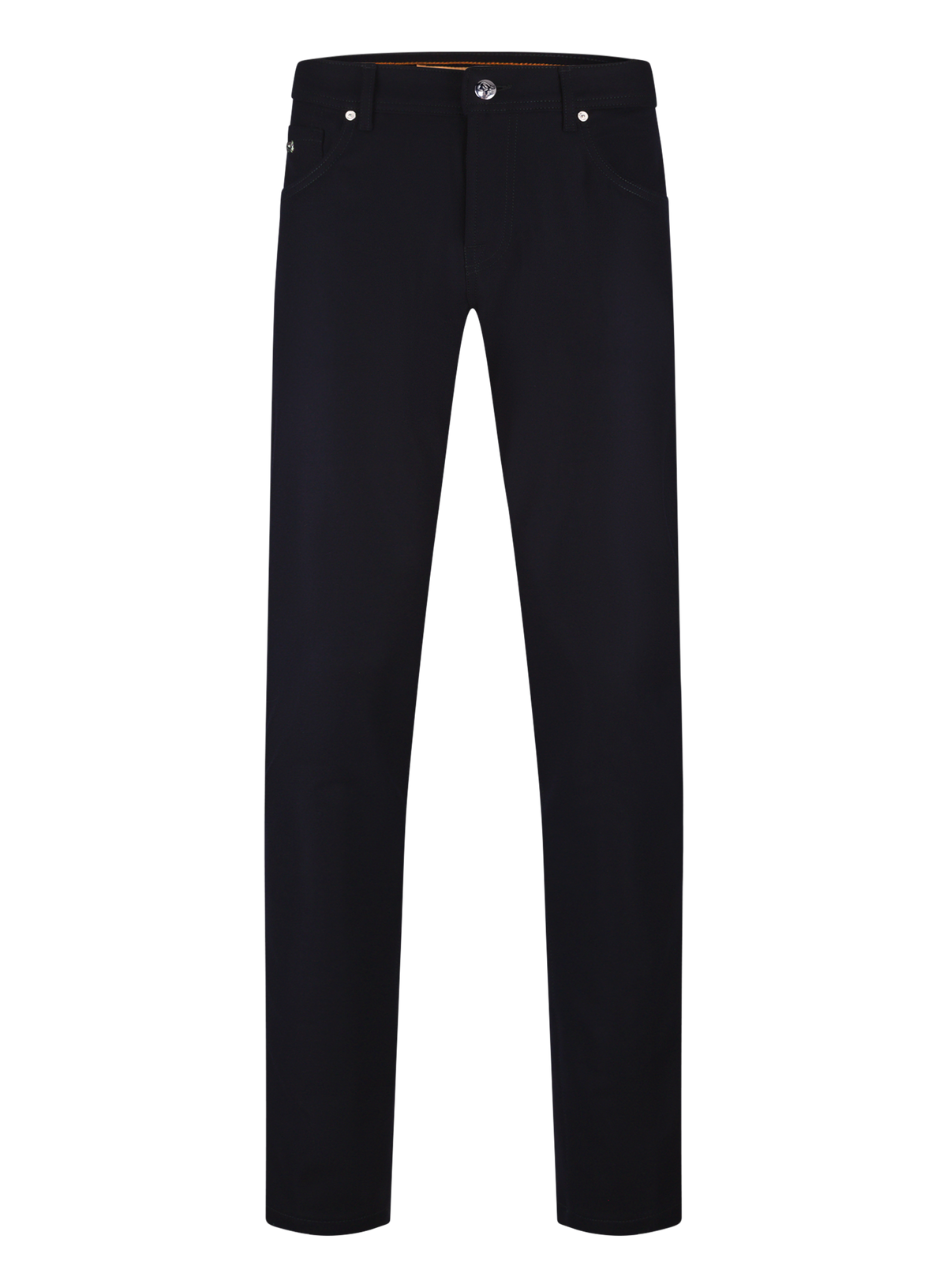 5-pocket broek van cashmere | BLUE NAVY
