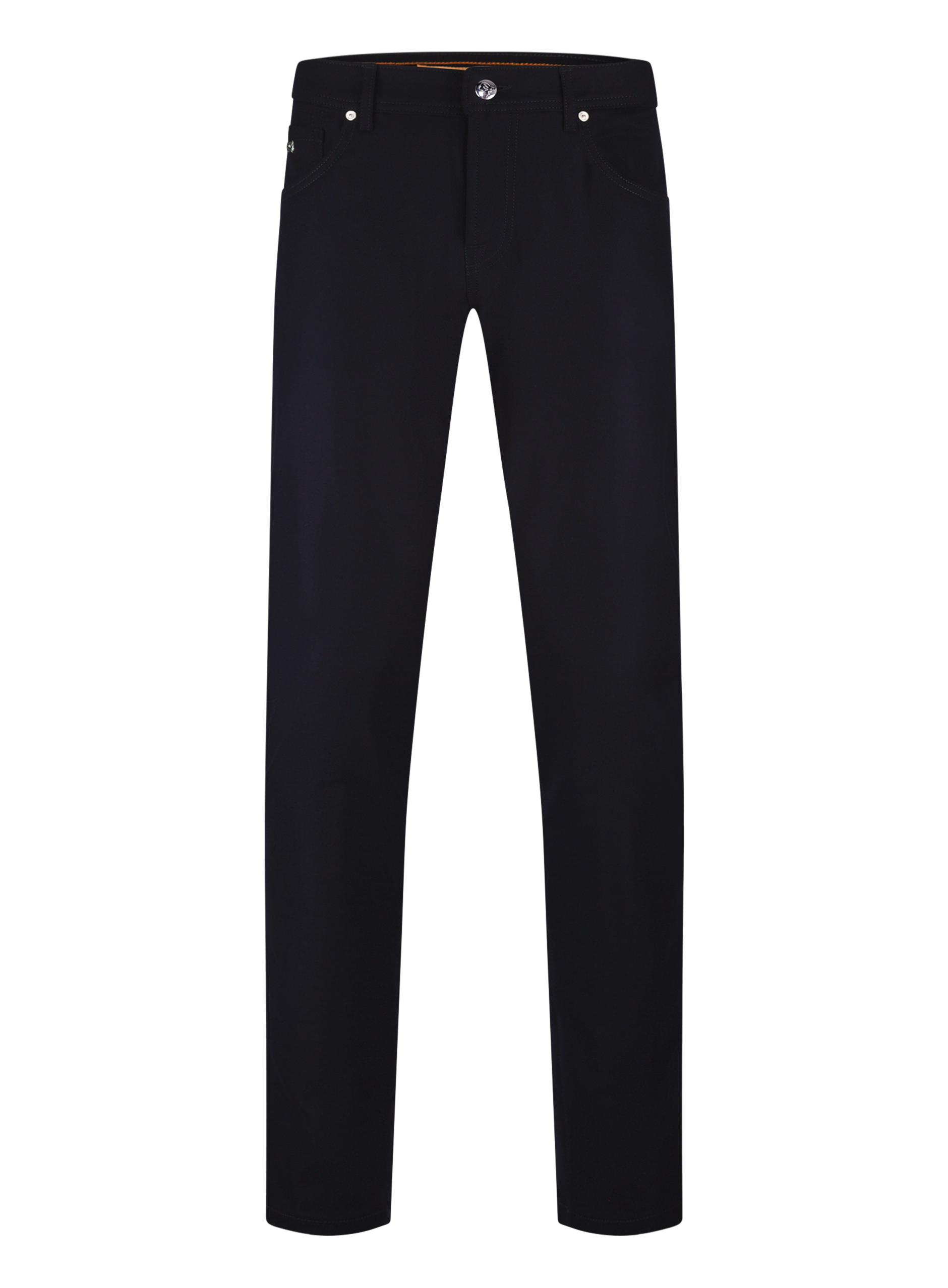 5-pocket broek van cashmere | BLUE NAVY