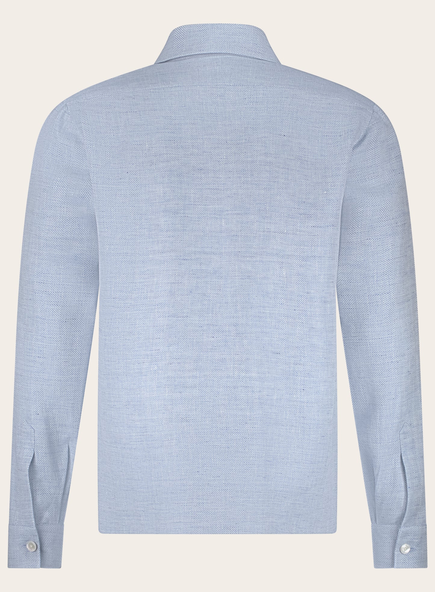 Overshirt van linnen en wol | L.Blauw