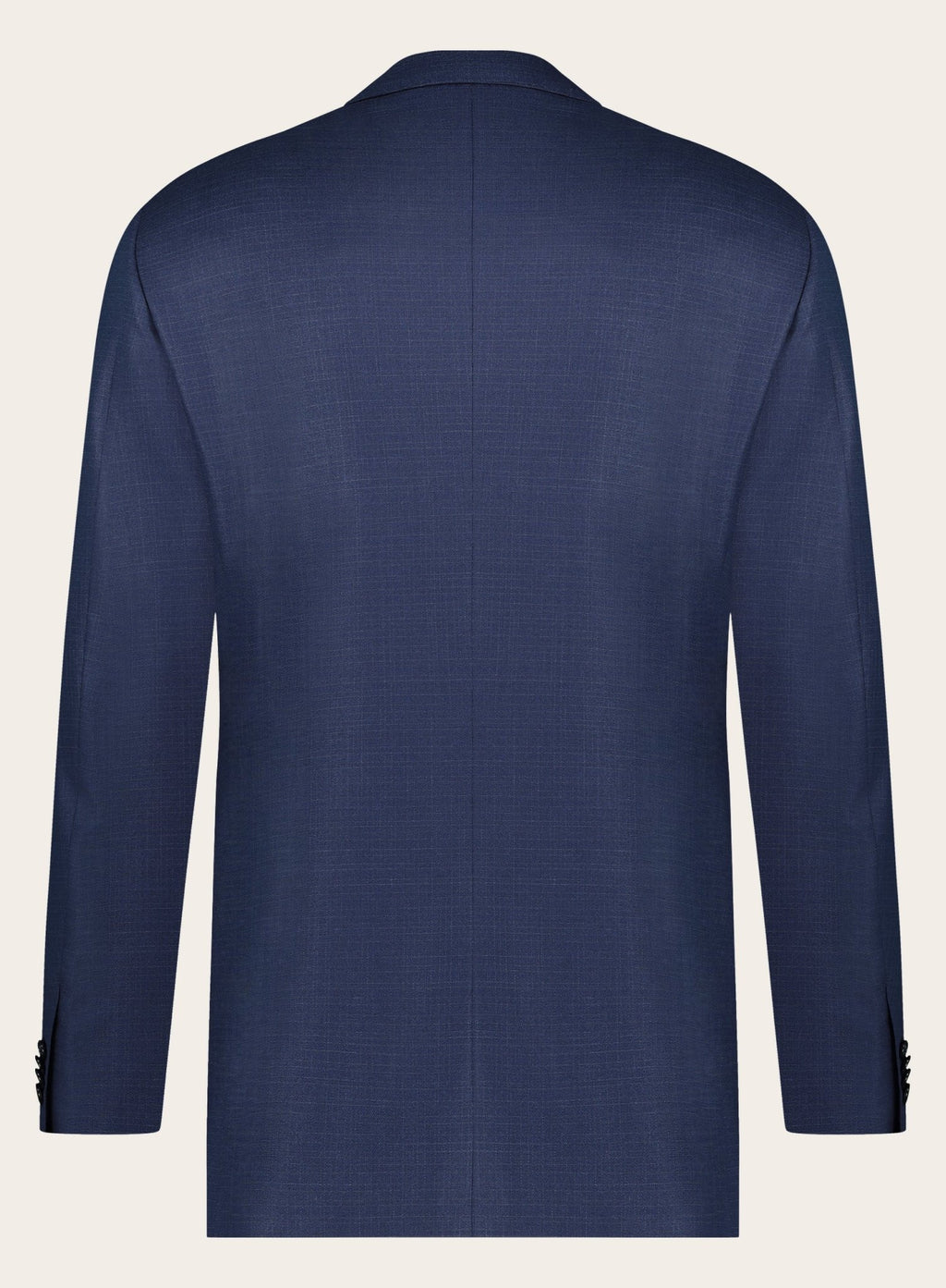 Hopsack pak in wol-zijde | BLUE NAVY