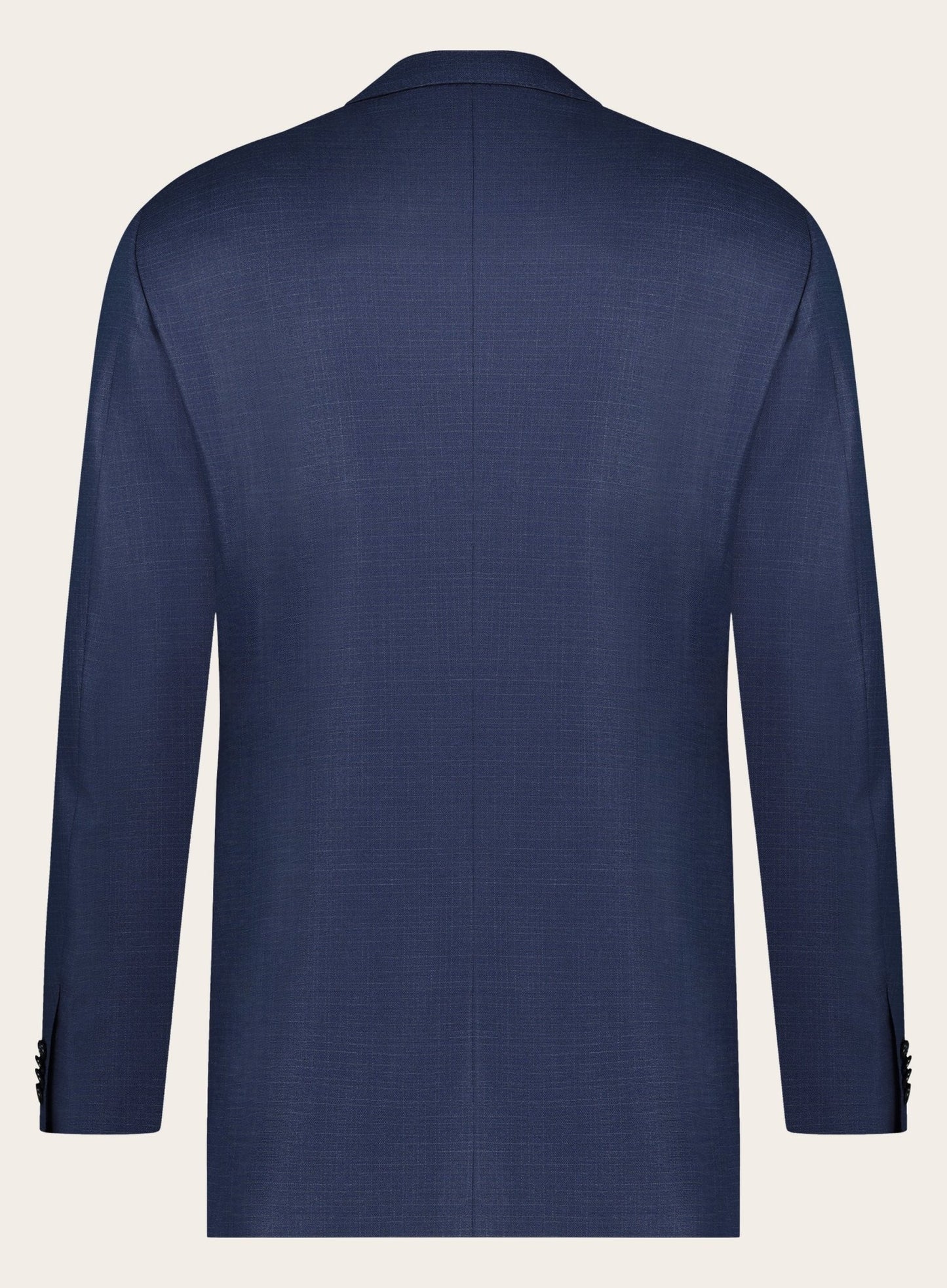 Hopsack pak in wol-zijde | BLUE NAVY