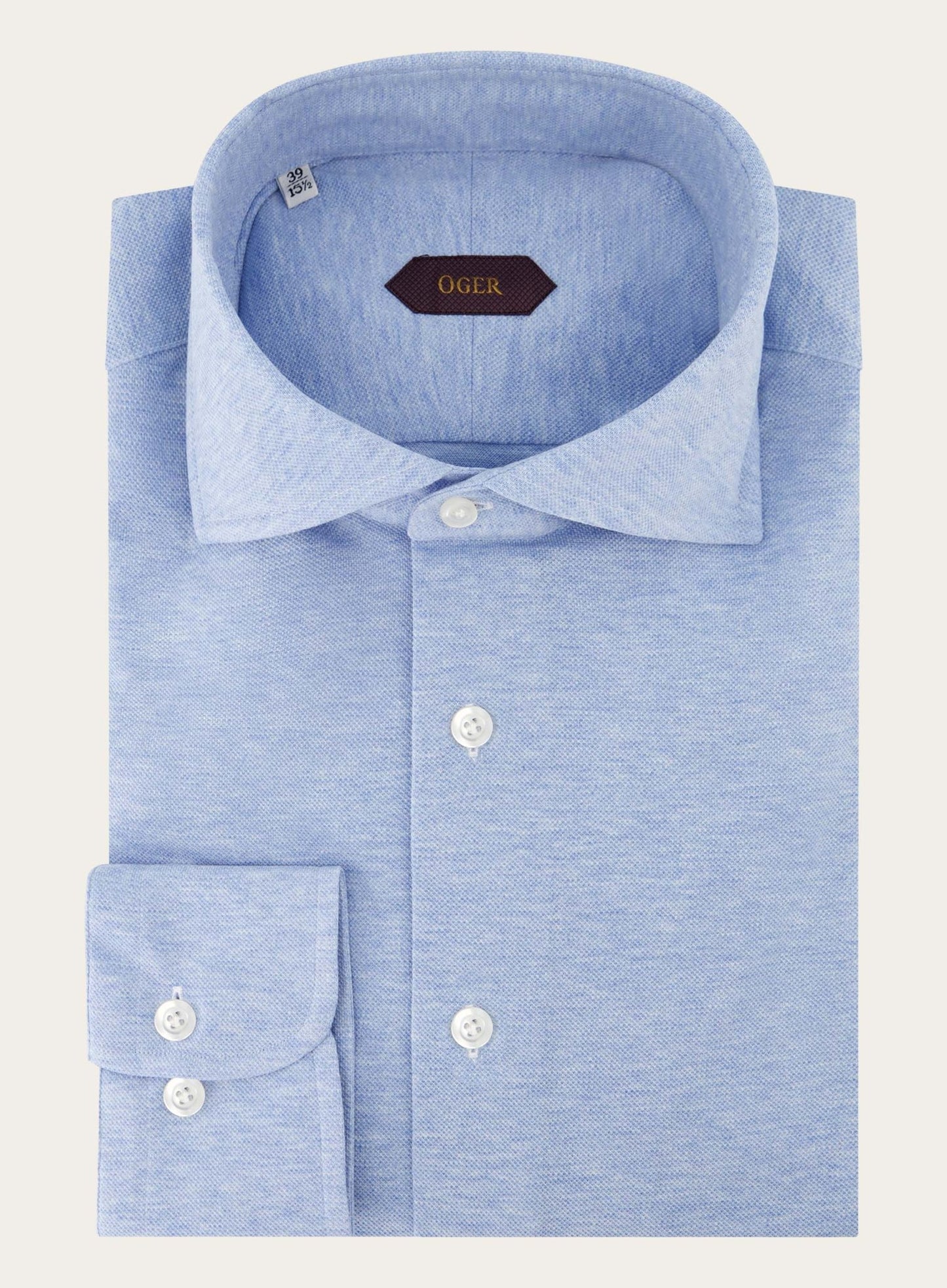 Shirt van katoen | L.Blauw