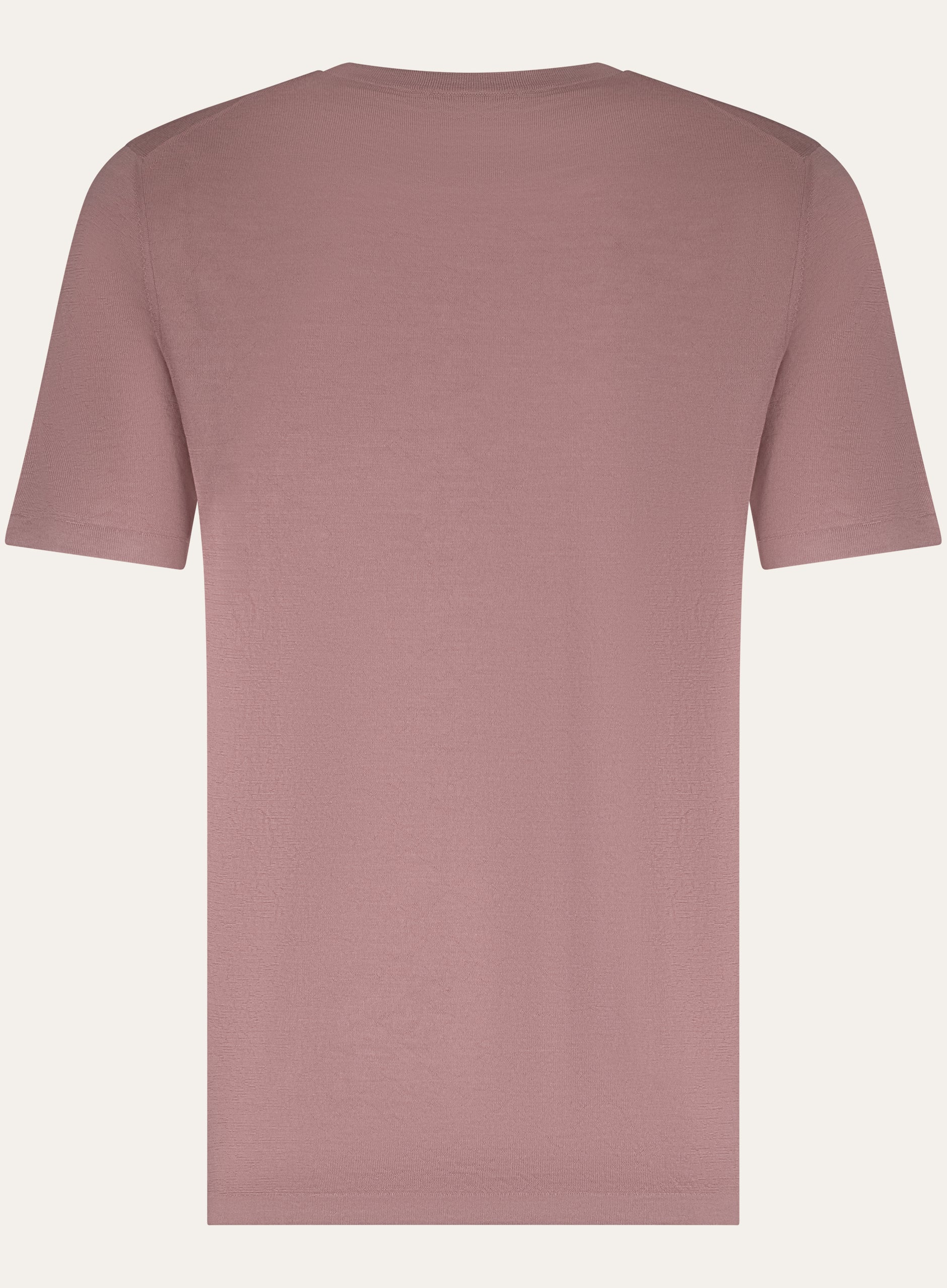 T-shirt van cashmere en zijde | ROZE