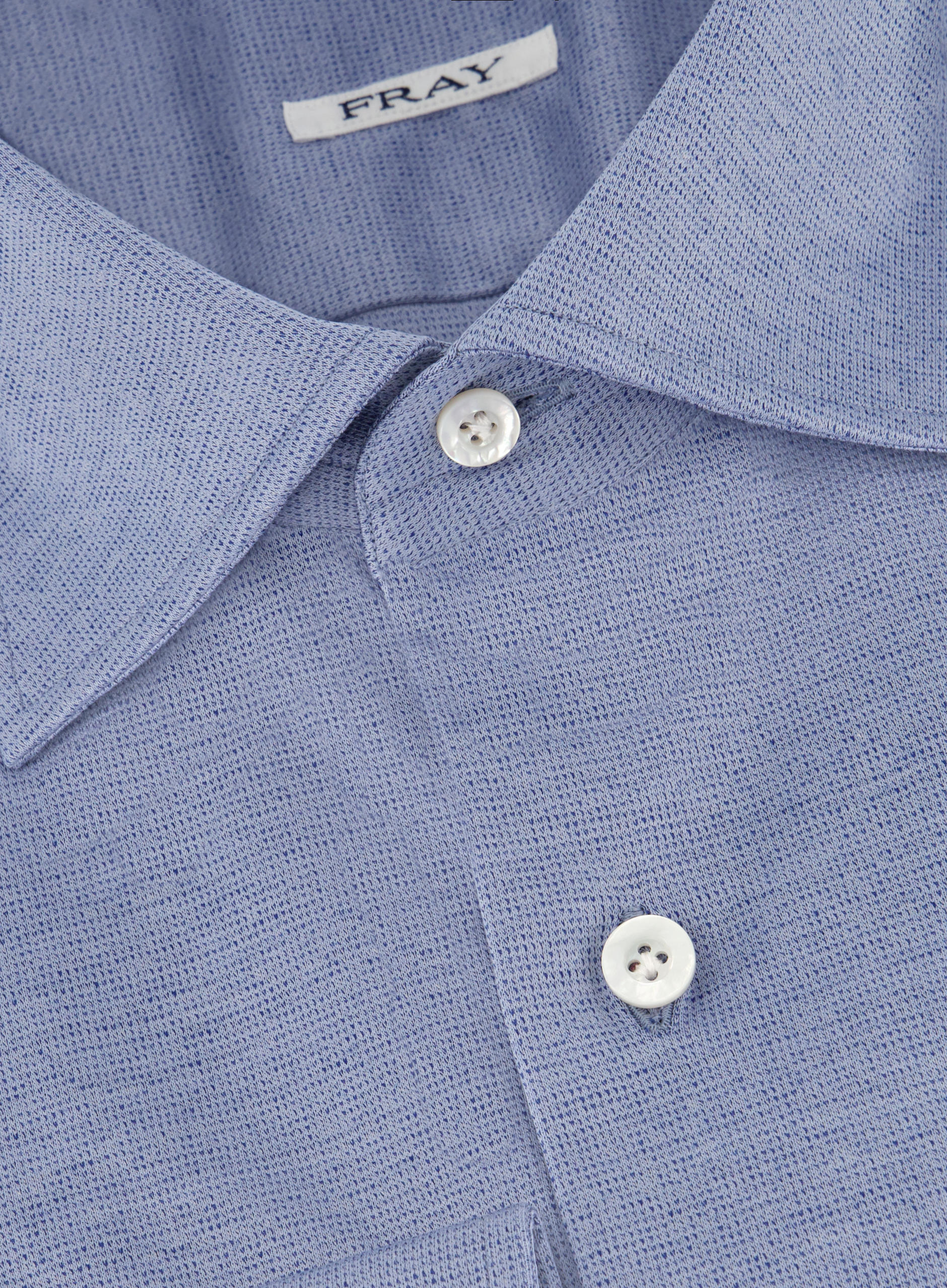 Shirt van katoen | FULL_WIDTH | Blauw