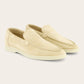 Loafers van suède | Beige