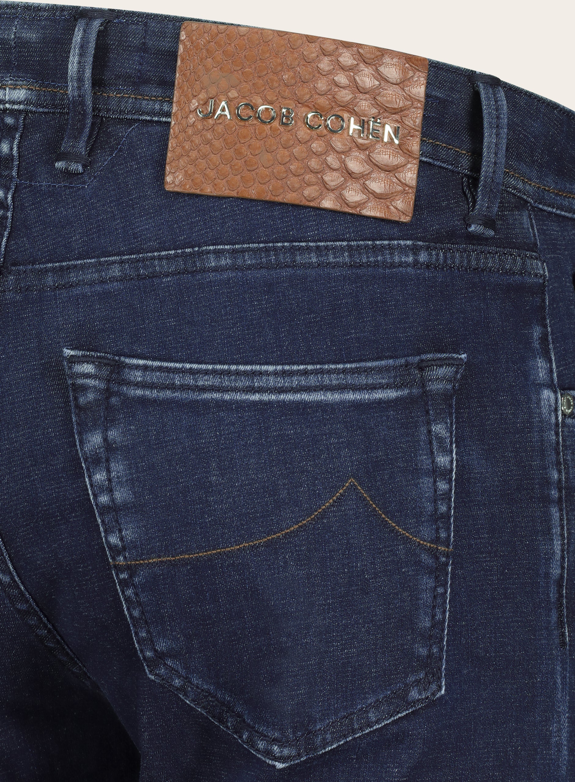 Bard jeans met extra stretch | BLUE NAVY