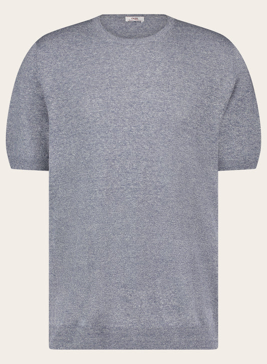 Gemêleerd t-shirt | Blauw