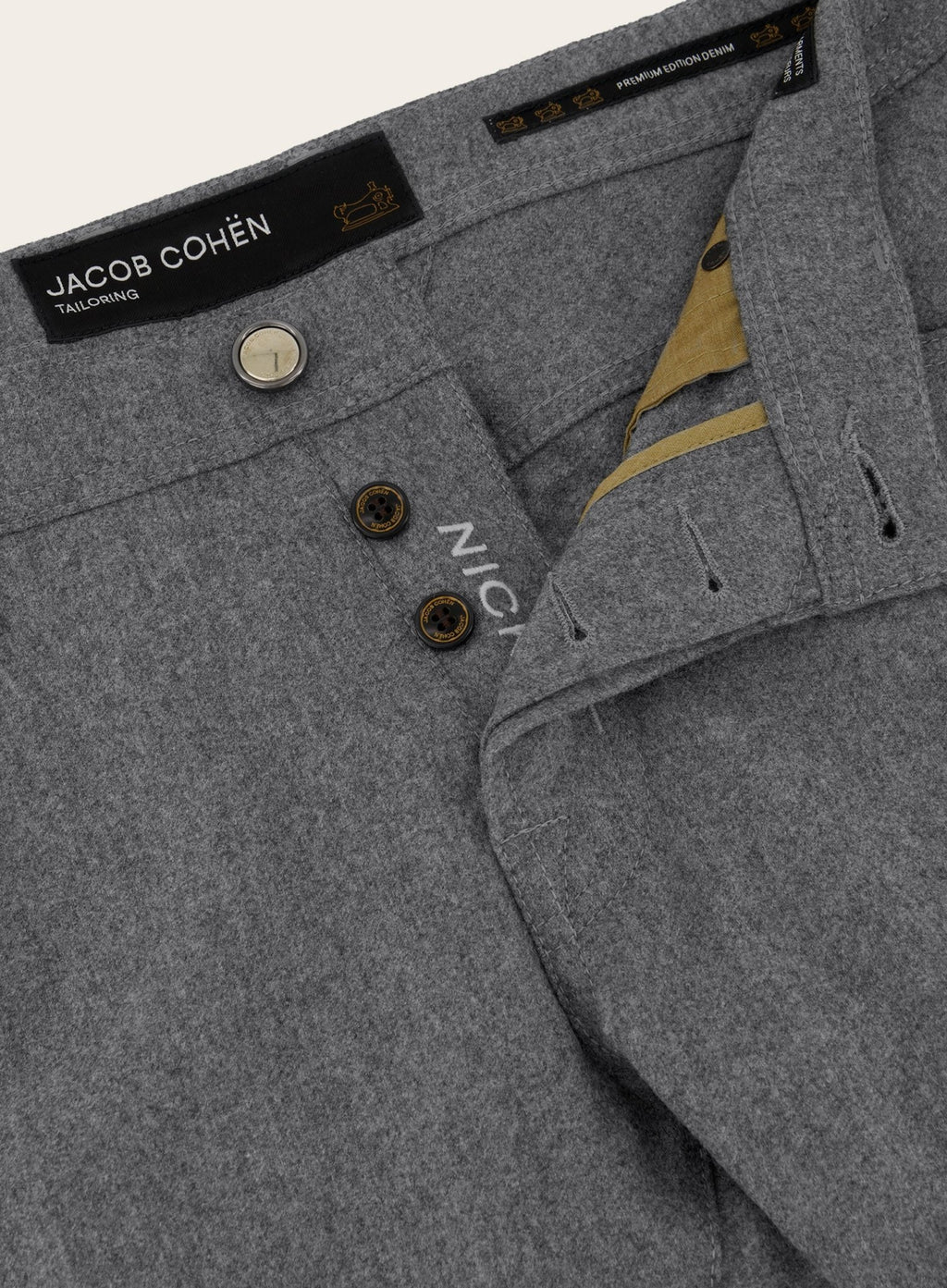 Nick Slim-fit pantalon | FULL_WIDTH | Grijs