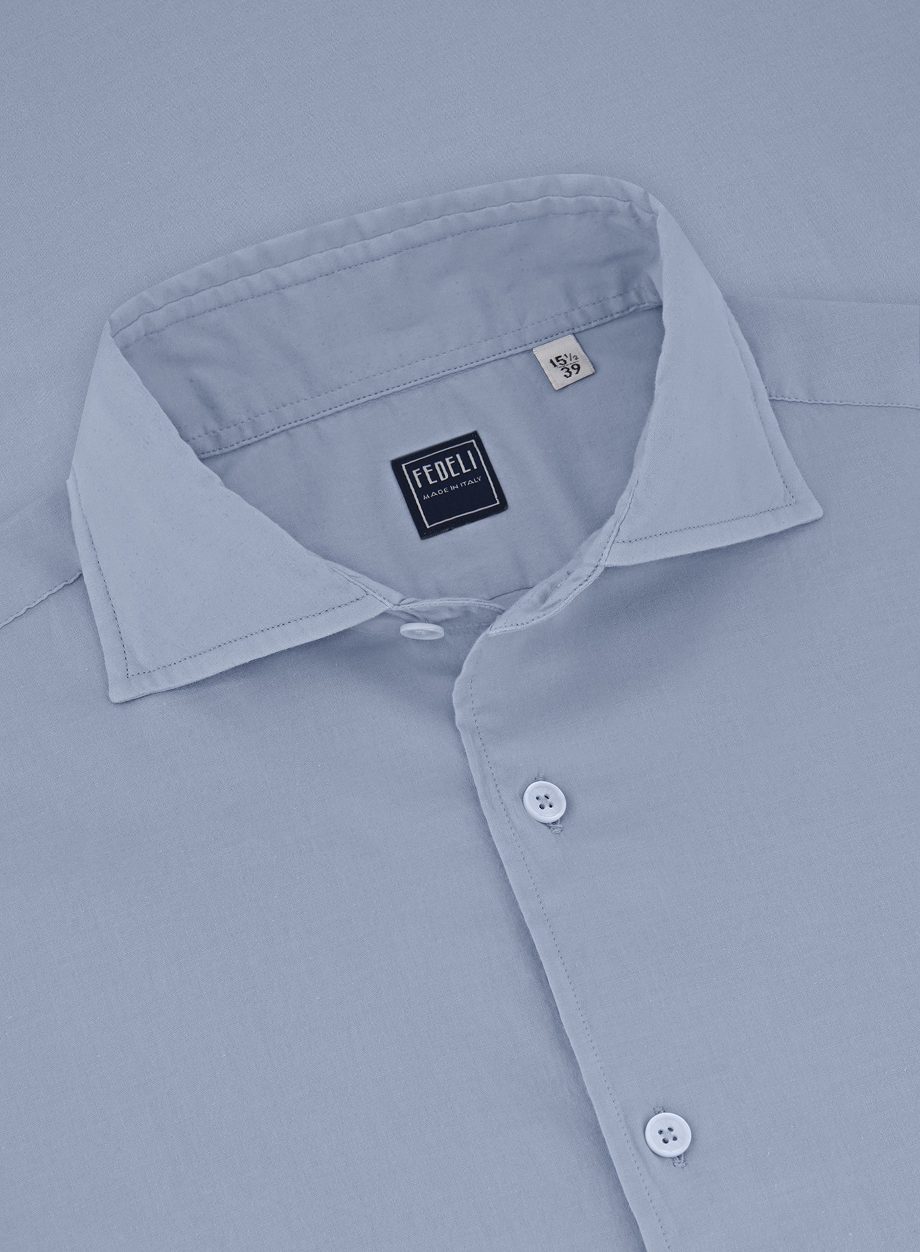 Shirt van katoen | L.Blauw