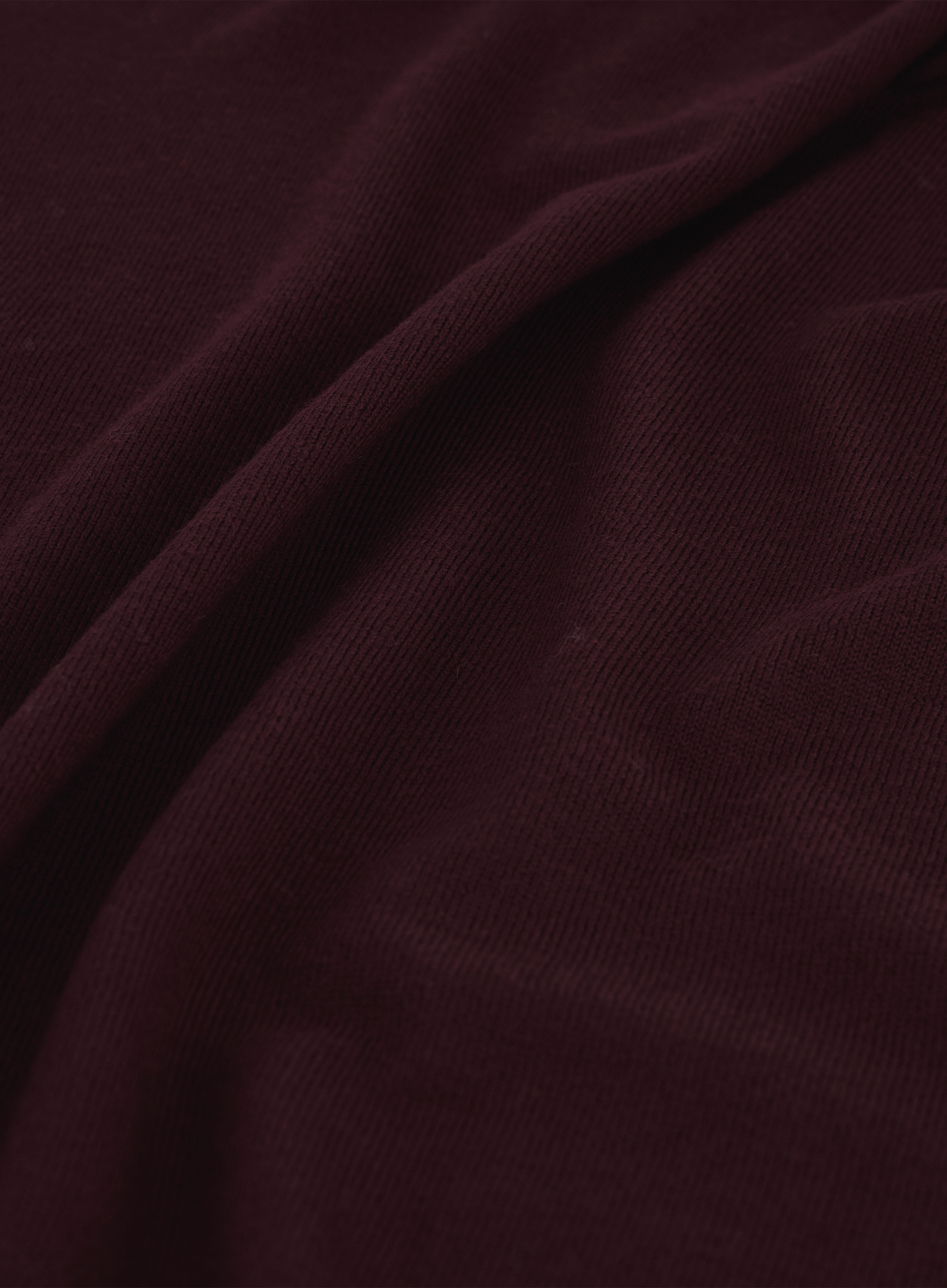 Lange mouwen polo van virgin wol | FULL_WIDTH | DARK BORDEAUX