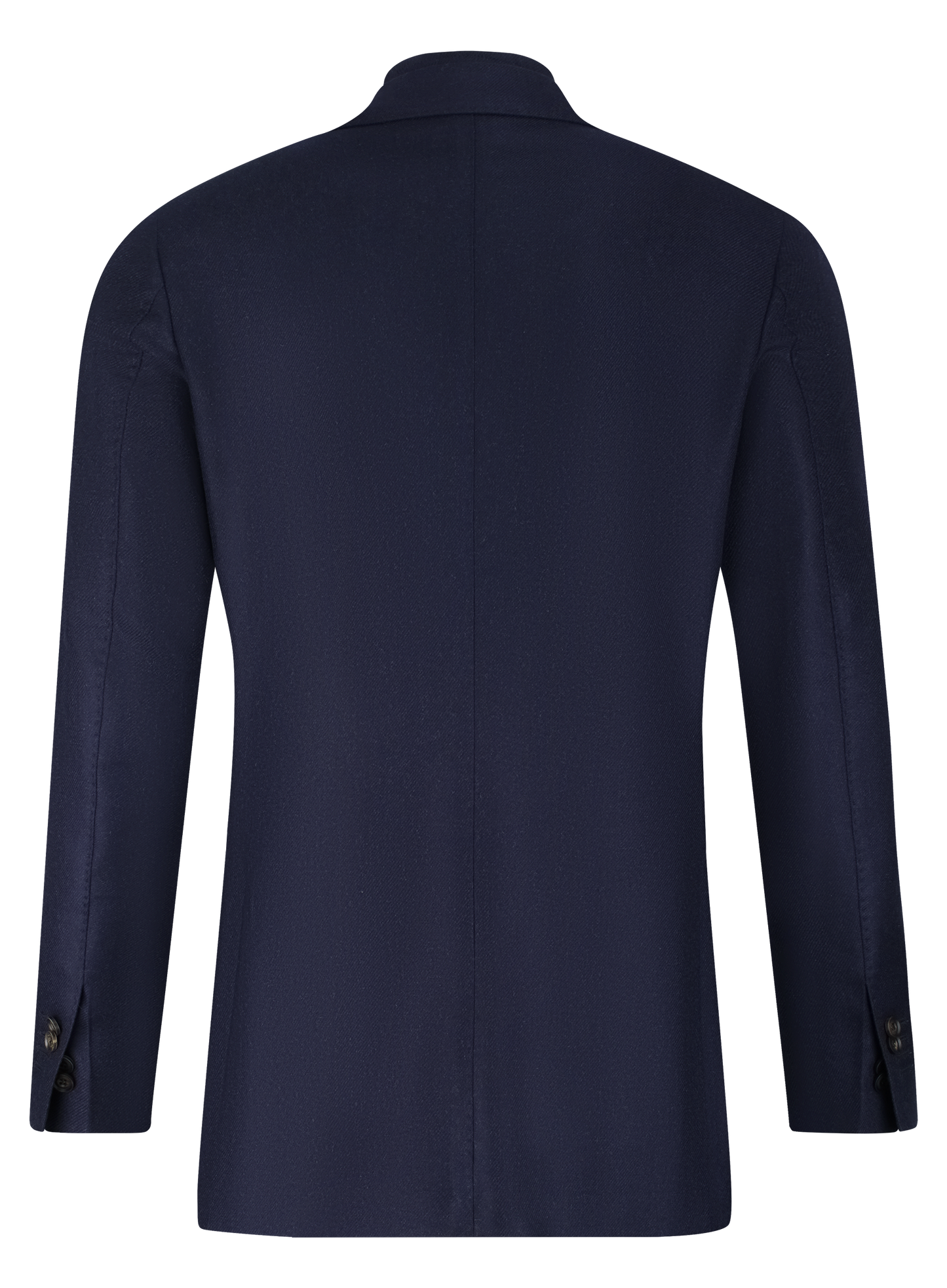 Jasje met uitneembare kraag van wol | BLUE NAVY
