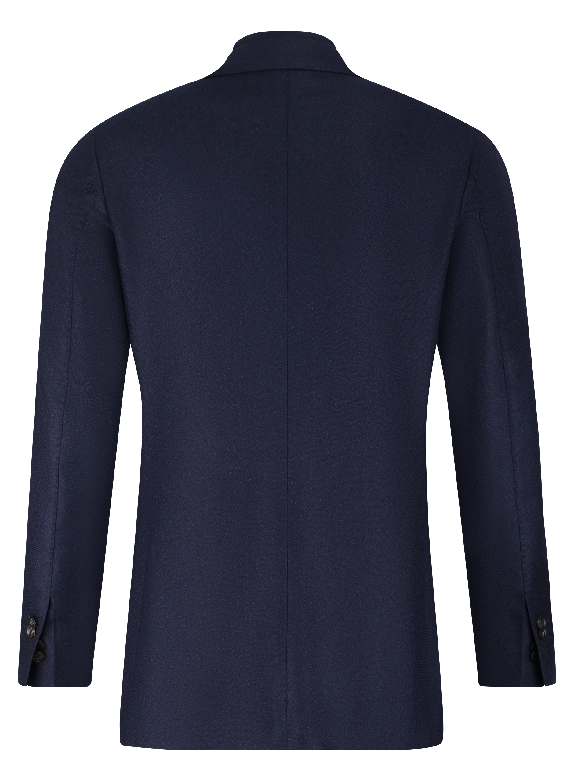 Jasje met uitneembare kraag van wol | BLUE NAVY