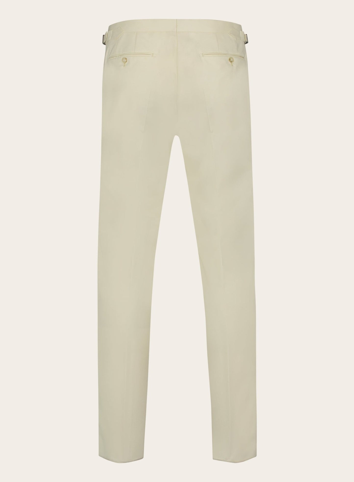 Pantalon van wol | Wit