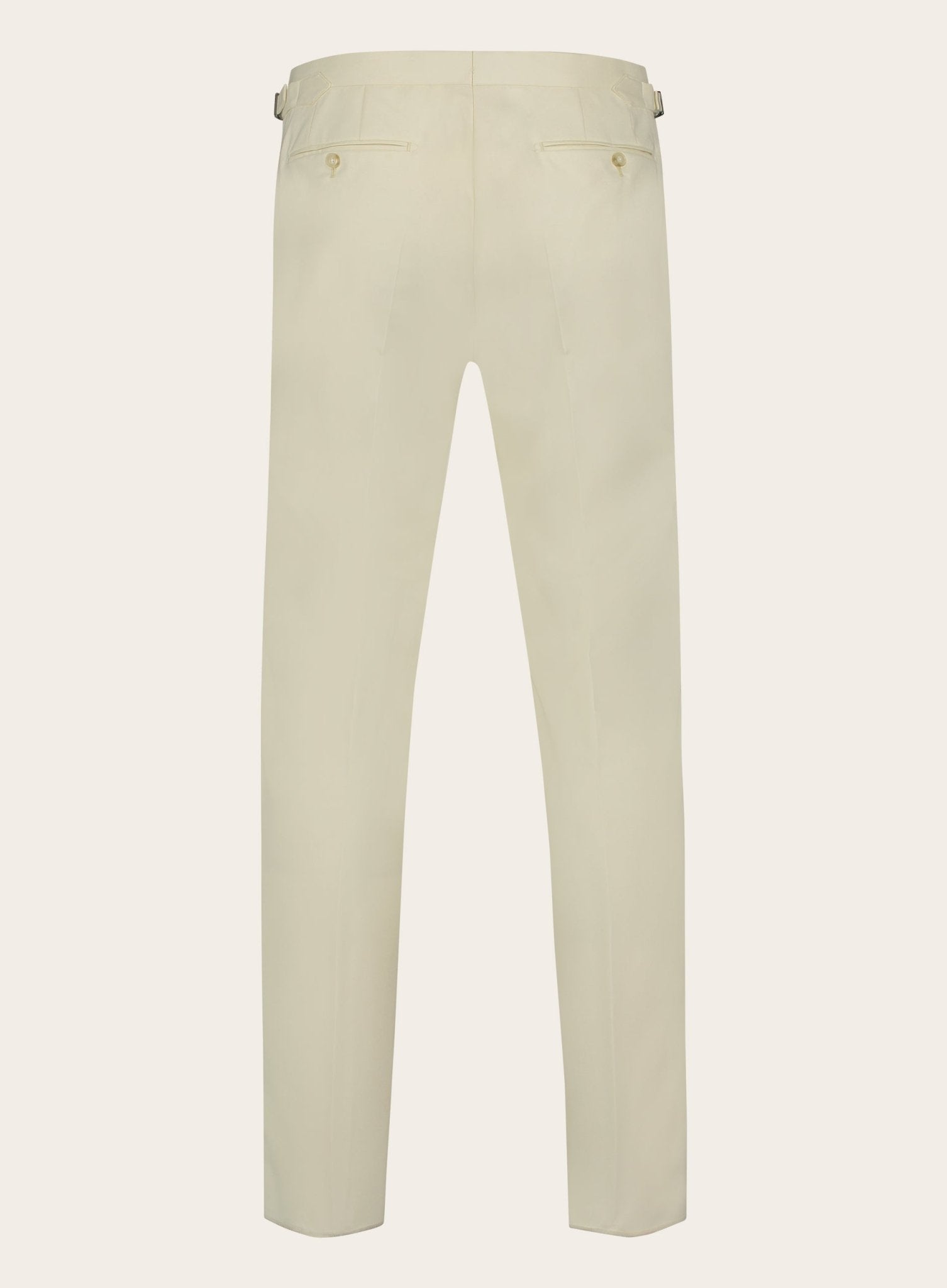 Pantalon van wol | Wit