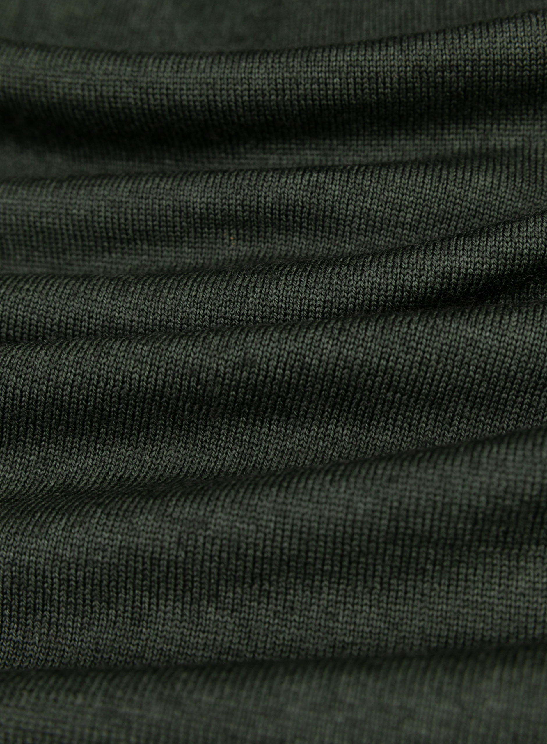 Virgin wollen ritsvest | FULL_WIDTH | Groen