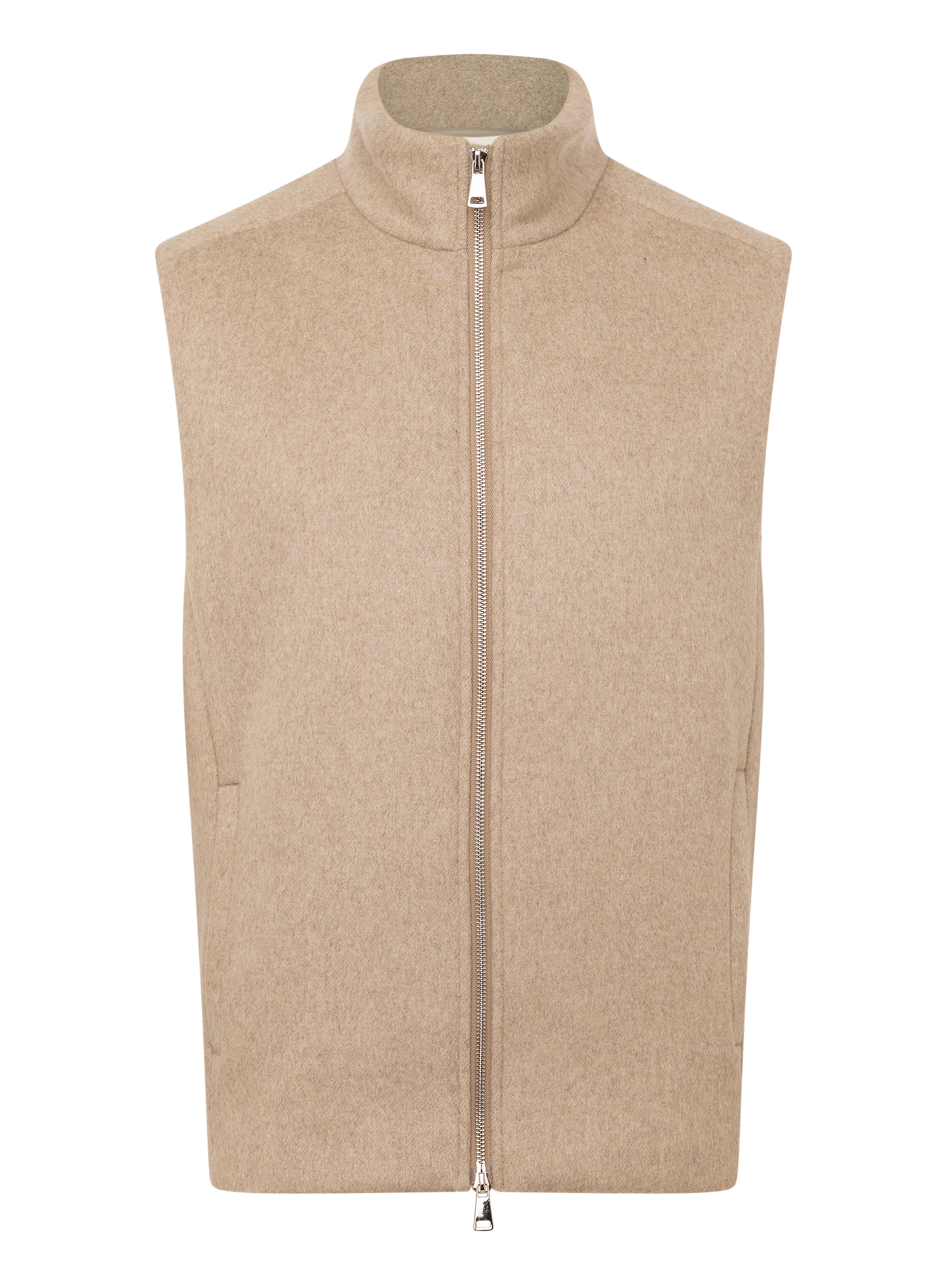 Axel bodywarmer van wol | Beige