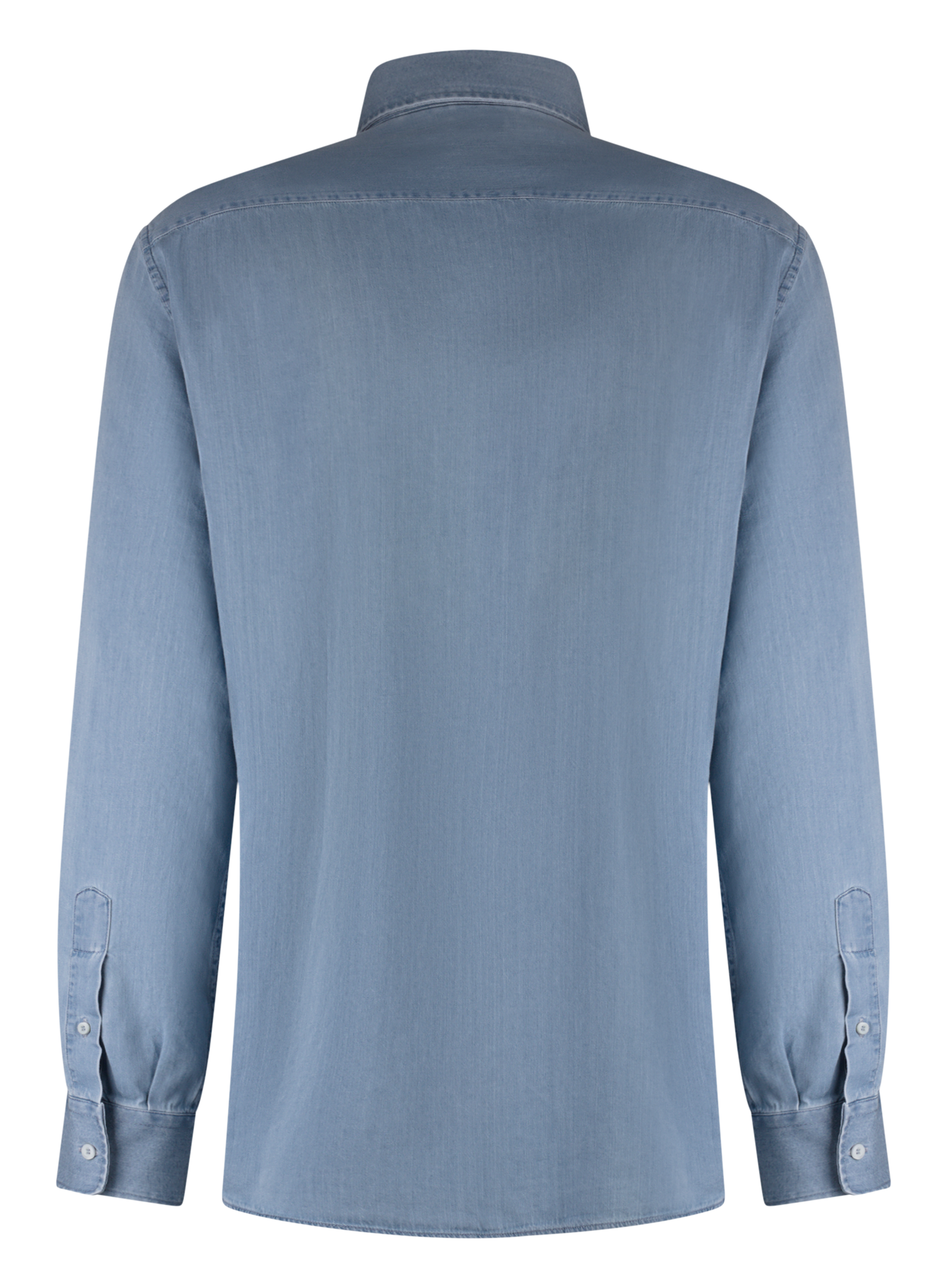 Shirt van katoen | LGHT BLUE DENIM