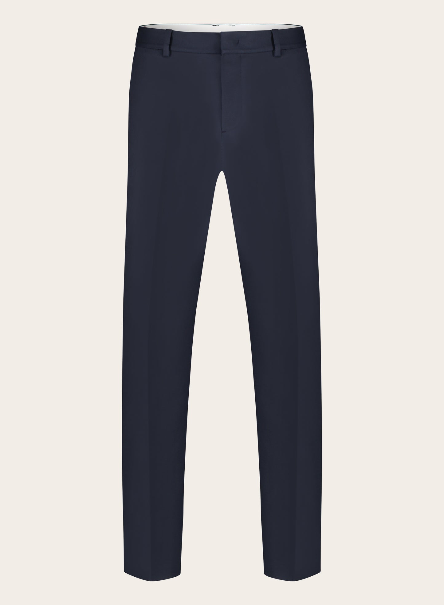 Jogpantalon van katoen en elastaan | BLUE NAVY