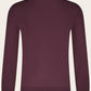 Half-zip trui van wol | Bordeaux