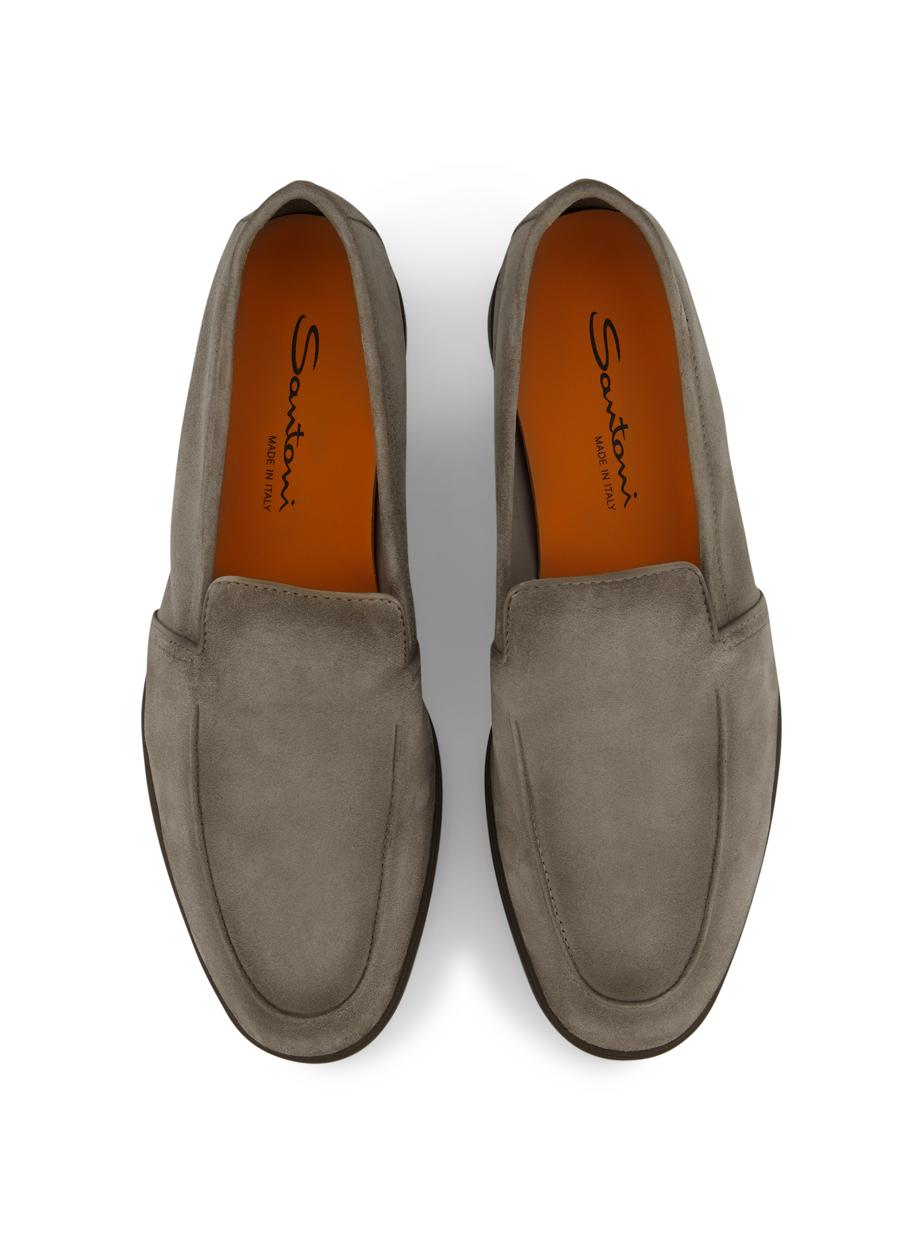 Loafers van suède | TAUPE