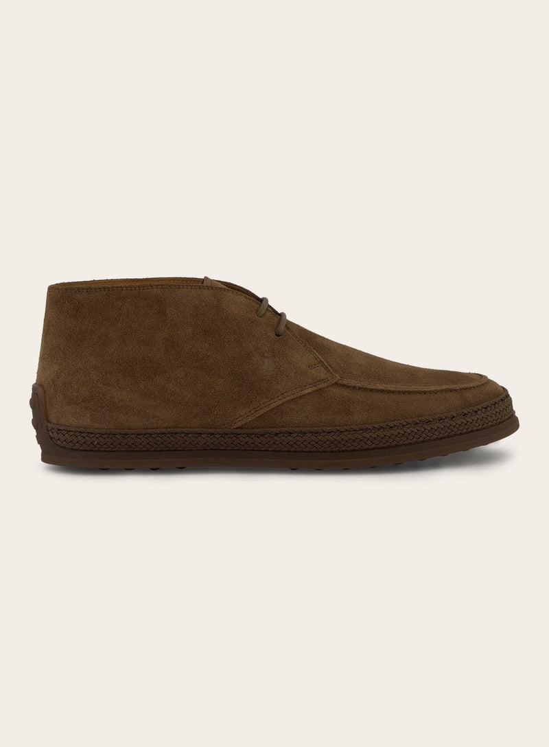 Desert boots van suède