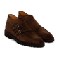 Diamente III dubbele gespschoenen van suède | Bruin